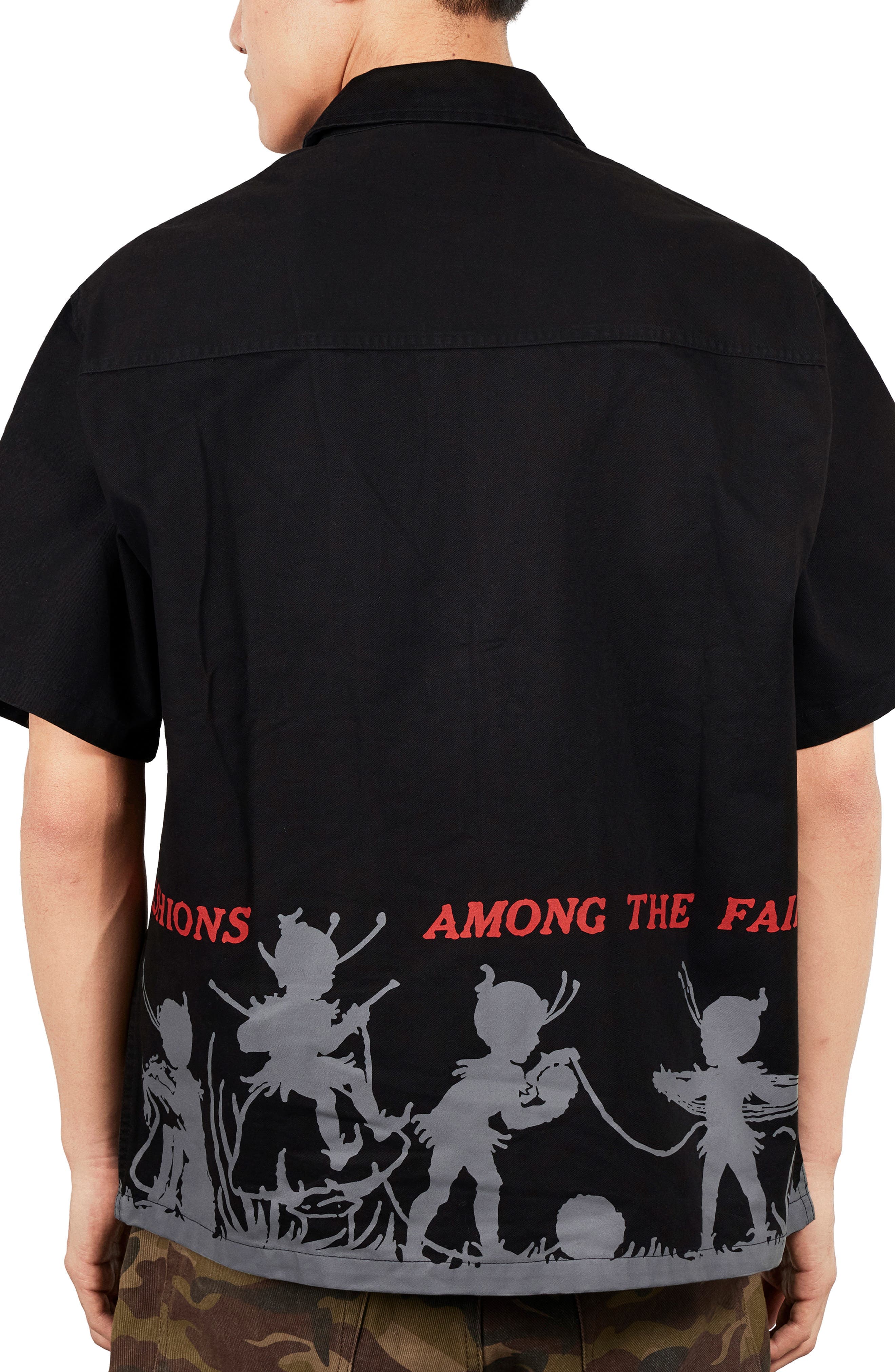 Fairies Relaxed Fit Cotton Zip Shirt - image 2