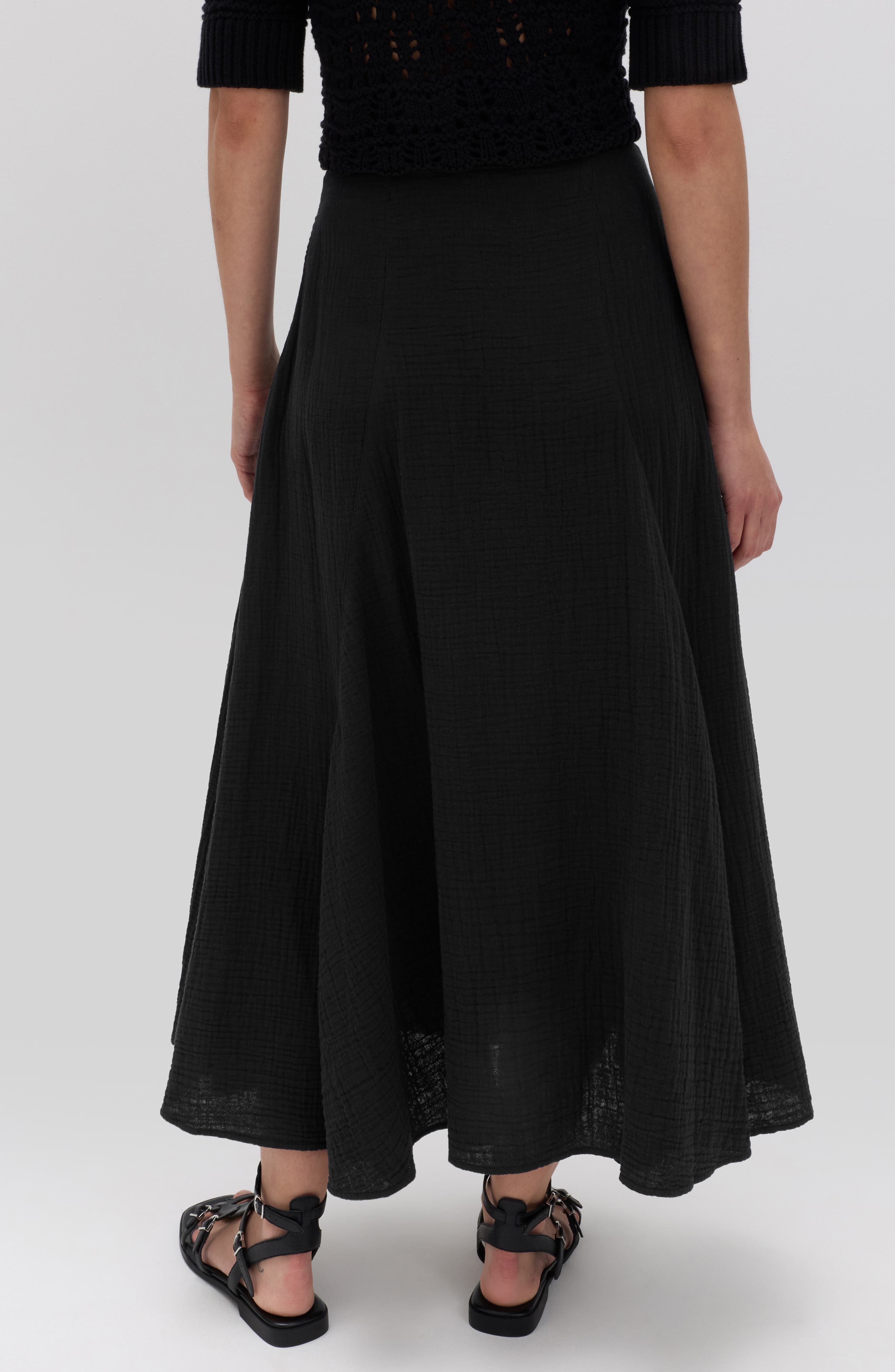 Cotton Maxi Skirt - image 2