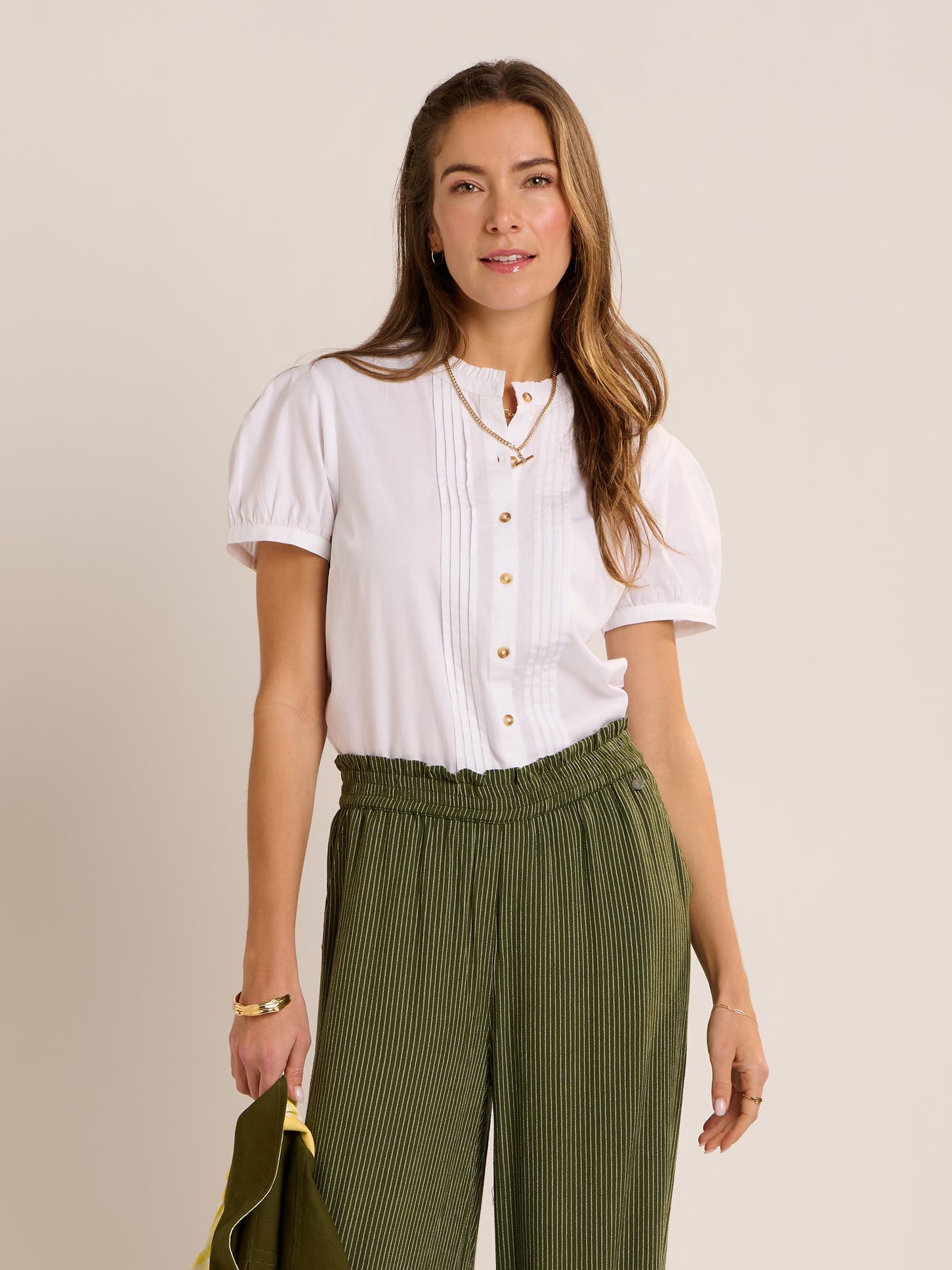 Hope Pintuck Detail Blouse - image 1
