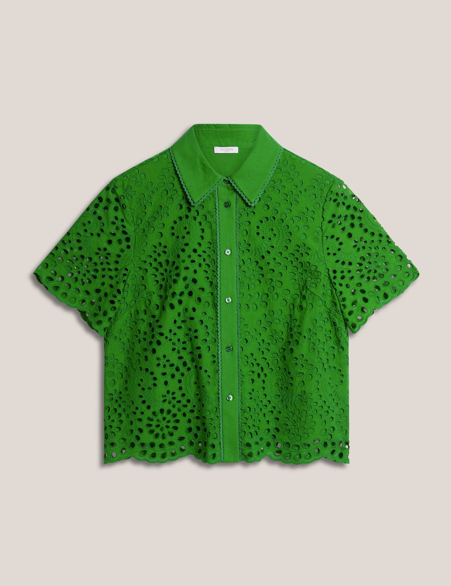 Caroline Short Sleeve Loose Fit Shirt - image 2