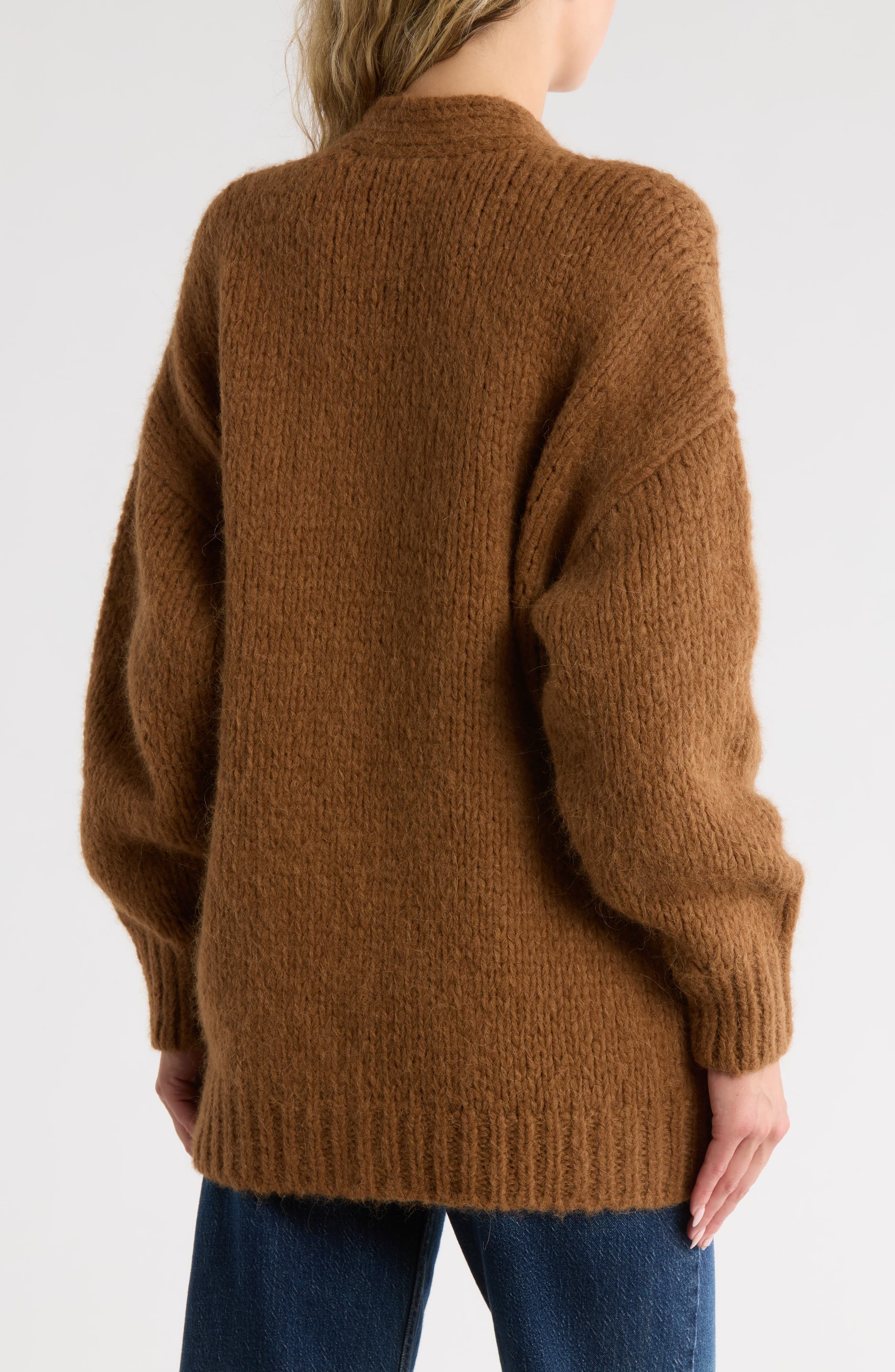 Boucle Longline Cardigan - image 2
