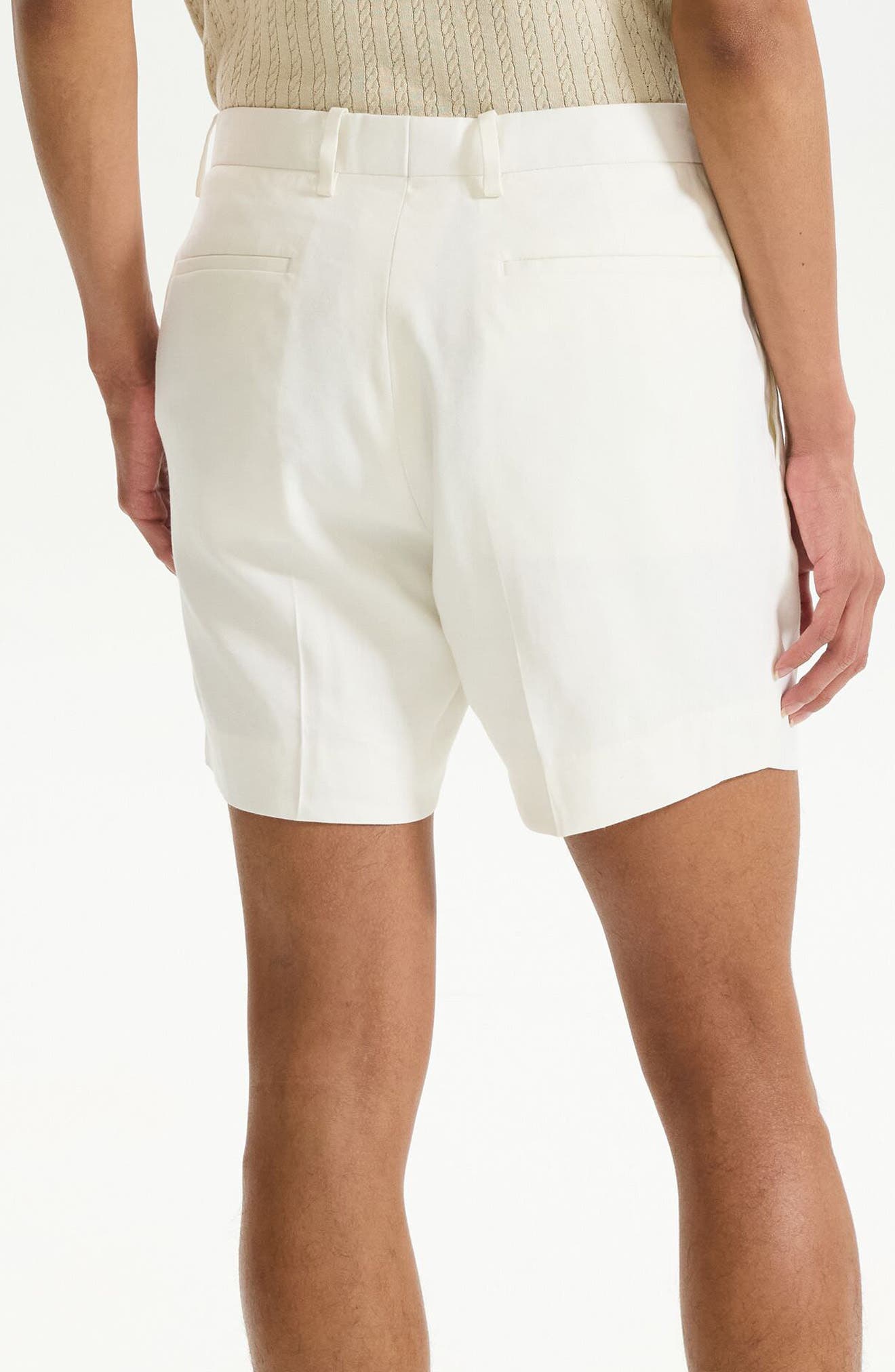 Jarin Linen Blend Shorts - image 2