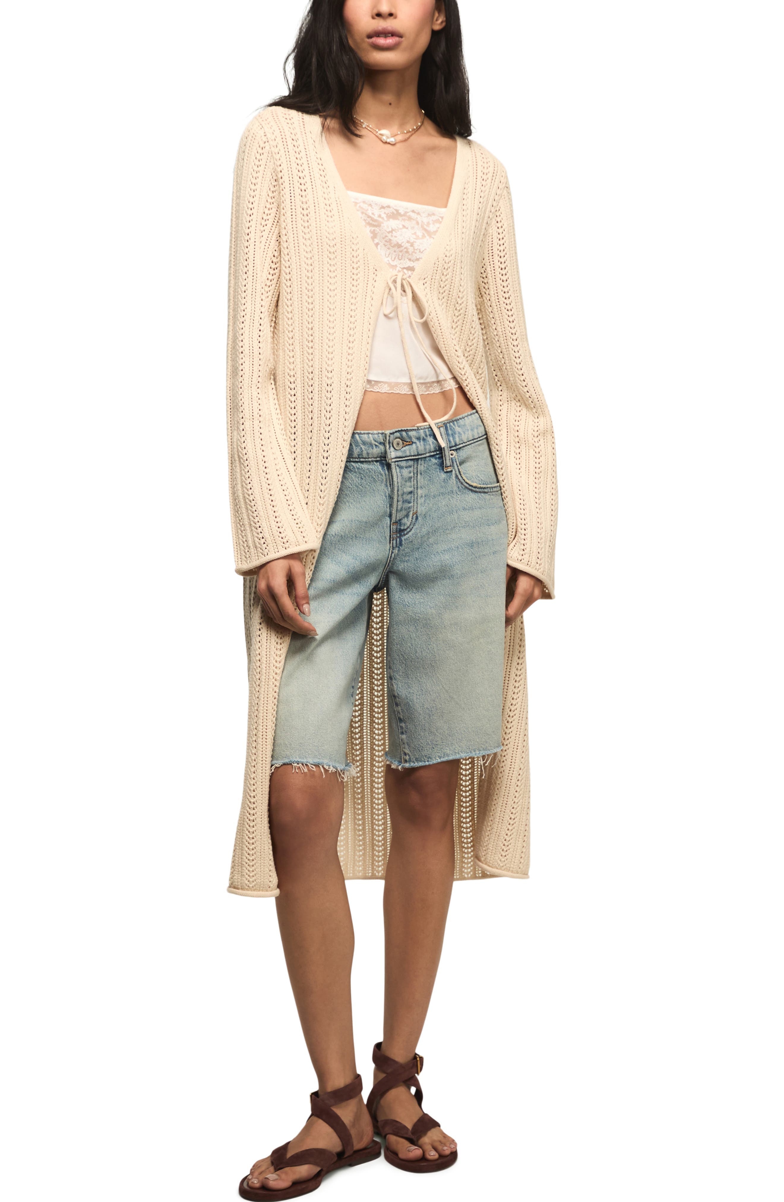 Festival Pointelle Duster - image 1