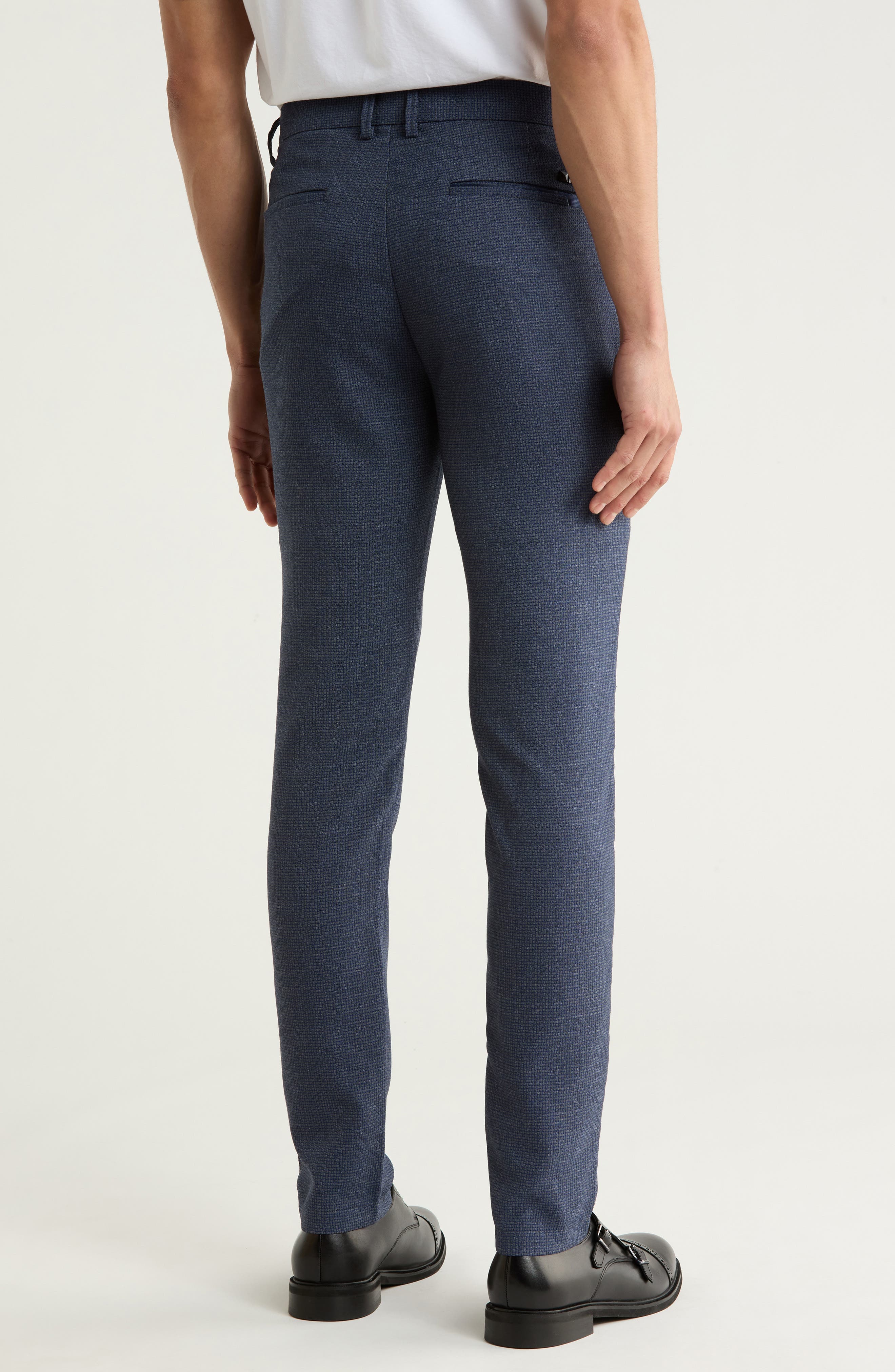 Plaid Straight Leg Trousers - image 2