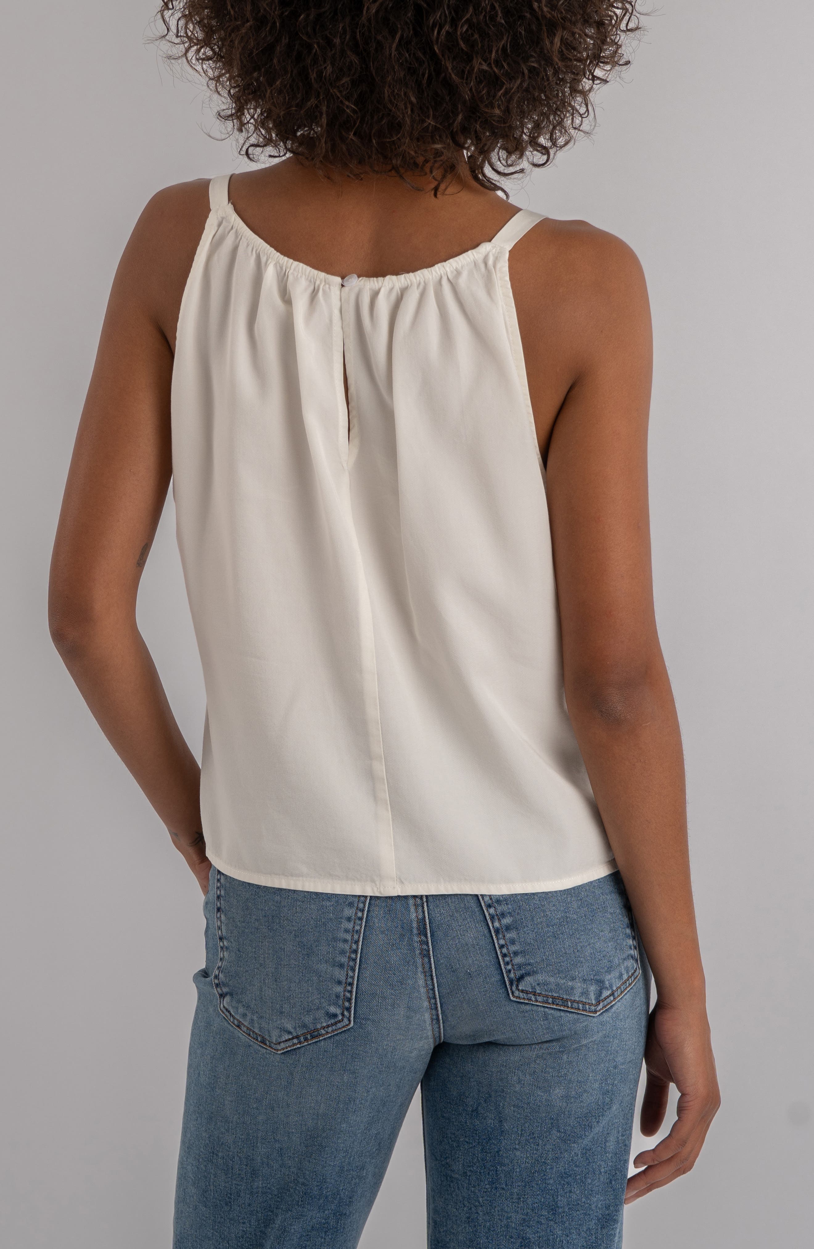 Carmen Ruffle Sleeveless Top - image 4