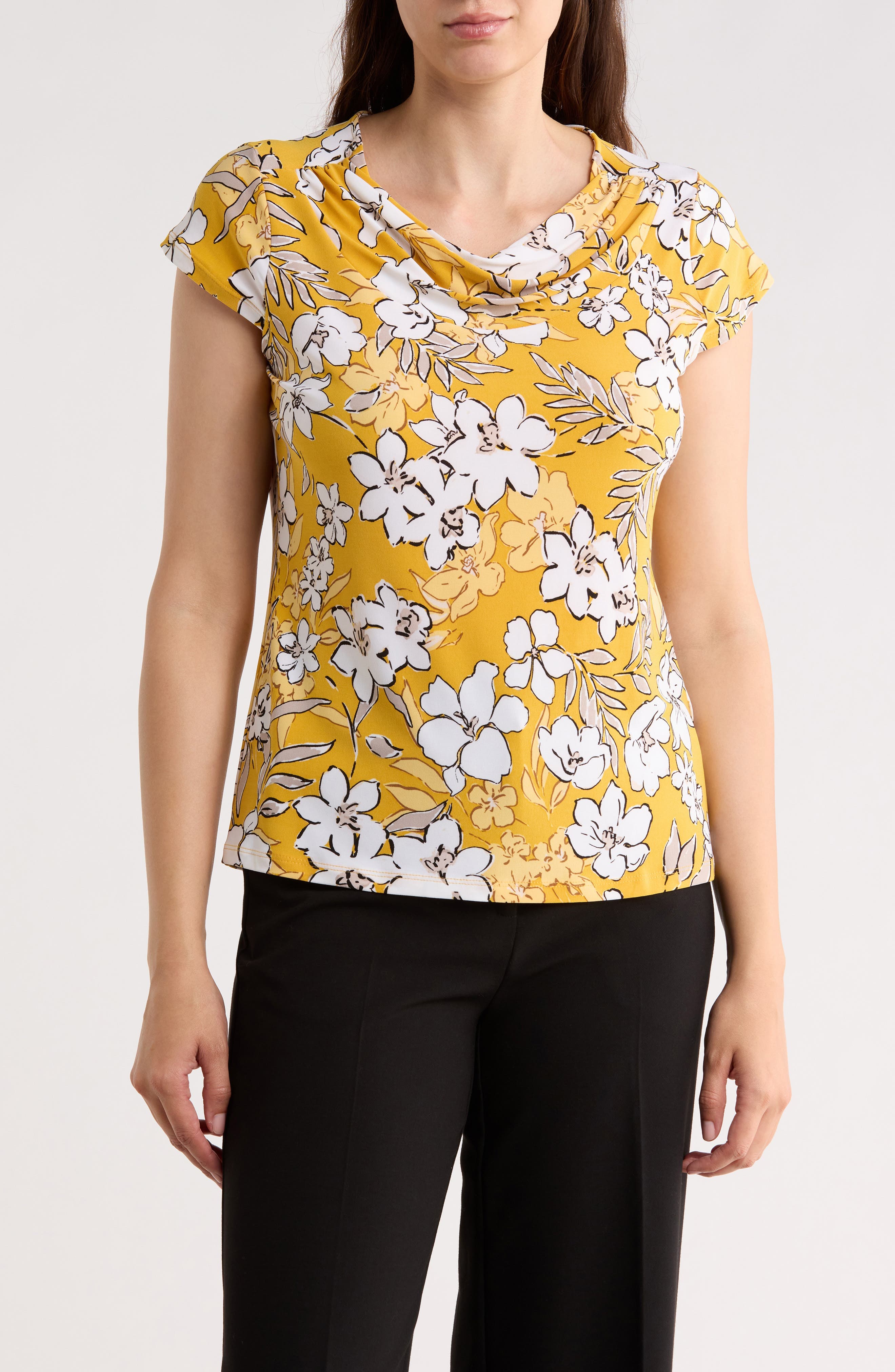 Cowl Neck Top - image 1