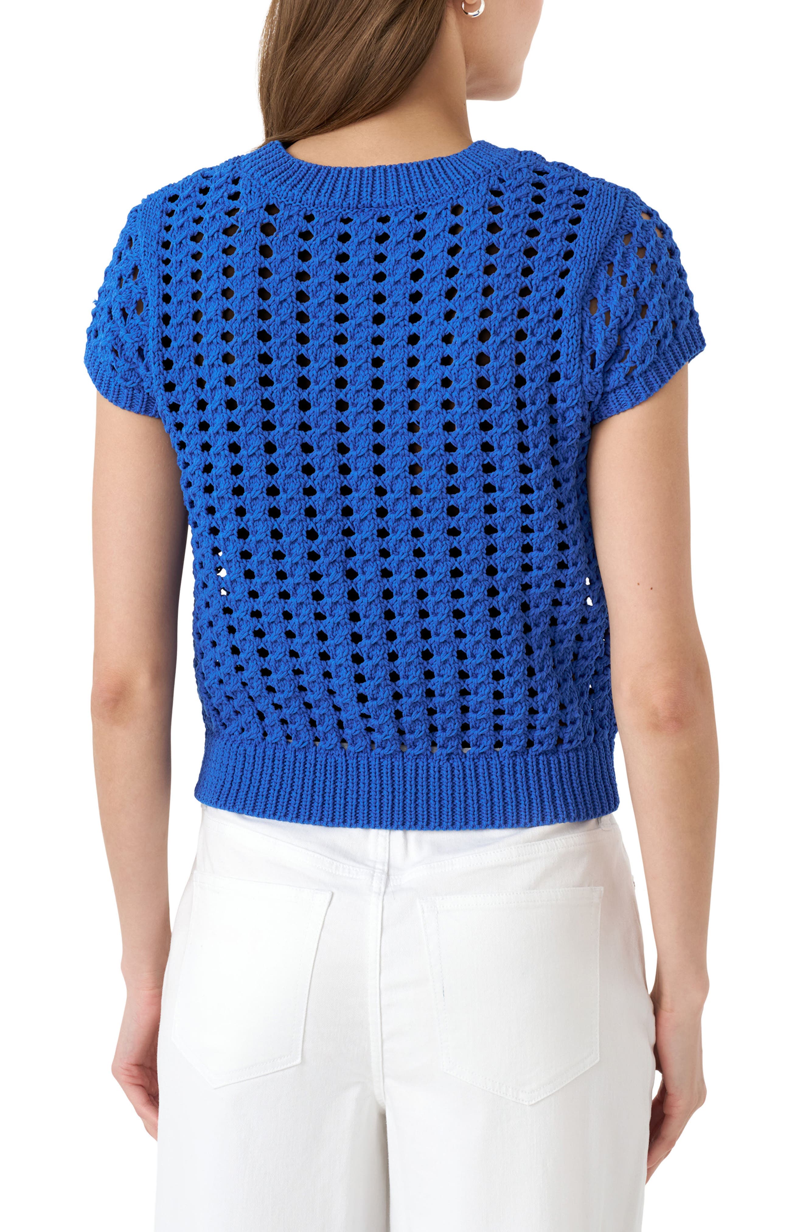 Open Knit Sweater - image 2