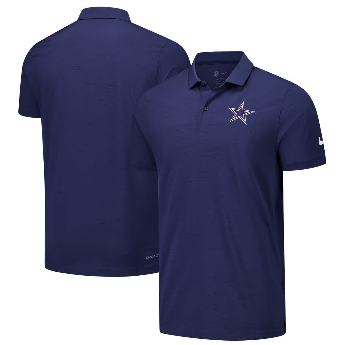 Men's Nike Navy Dallas Cowboys 2024/25 Sideline Performance Polo - image 1