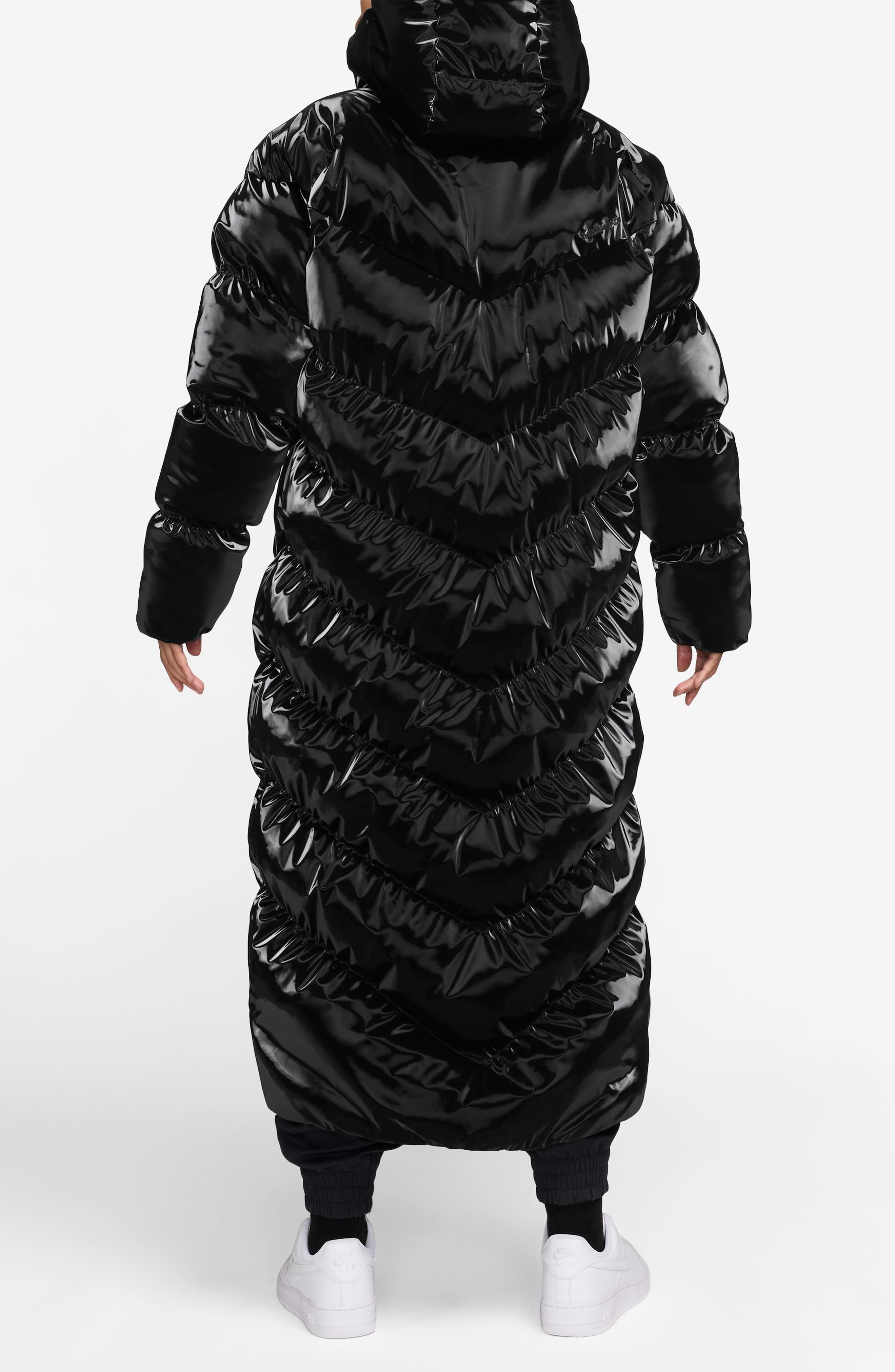 Sportswear Shine Loose Thermore EcoDown Insulated Hooded Parka - image 2