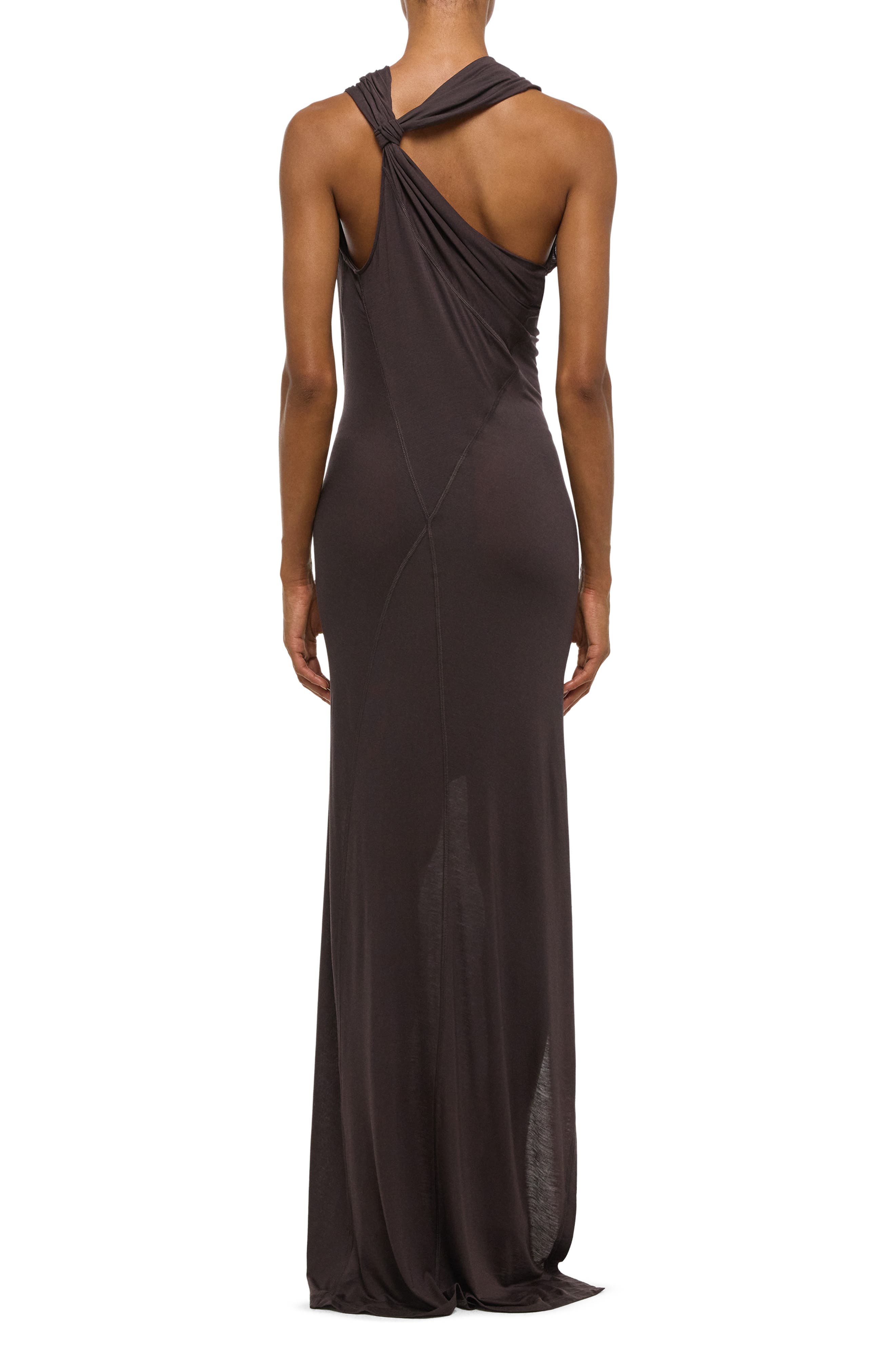 Wind Ruched Jersey Maxi Dress - image 2