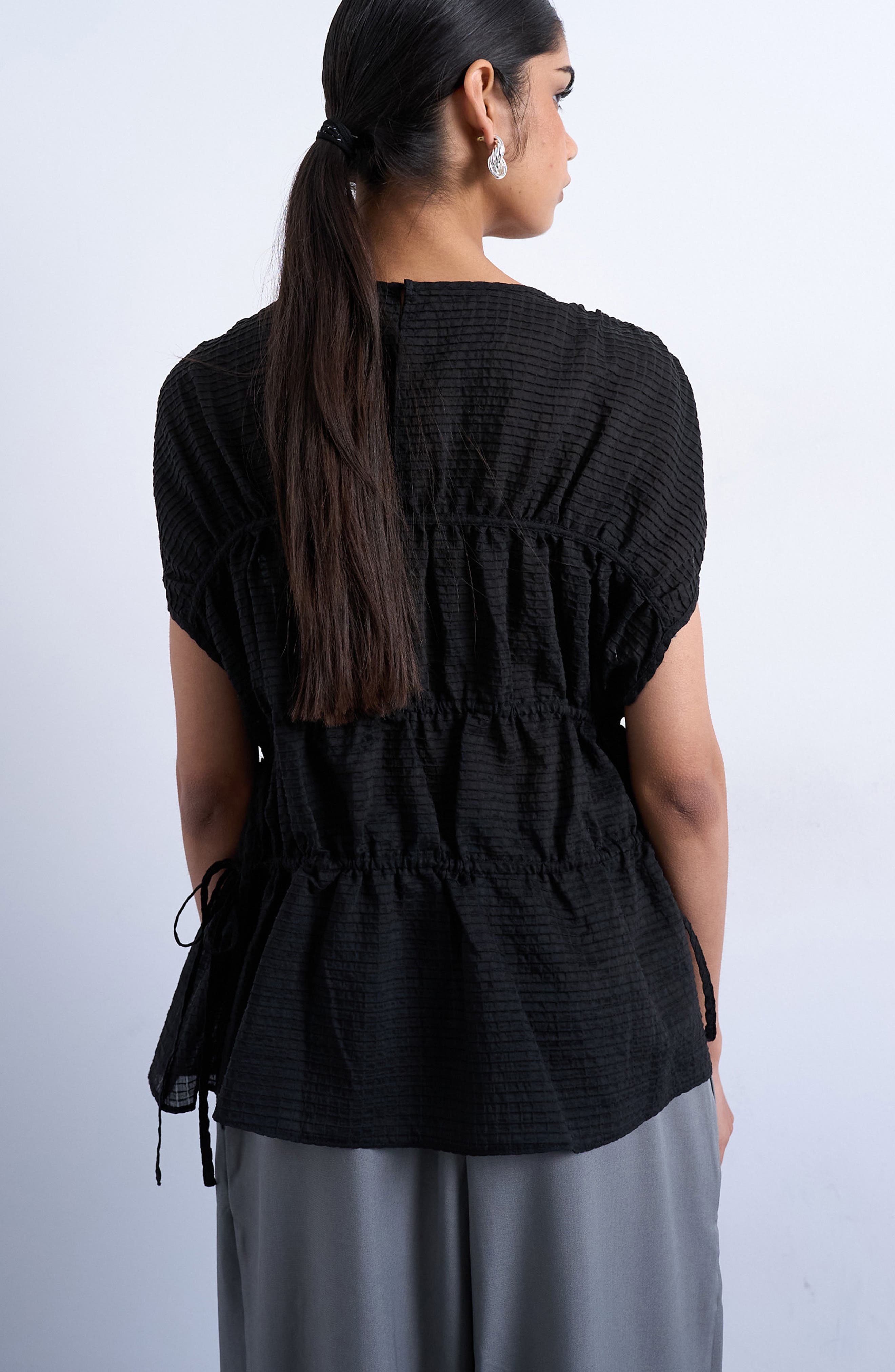 Channeled Side Tie Top - image 2