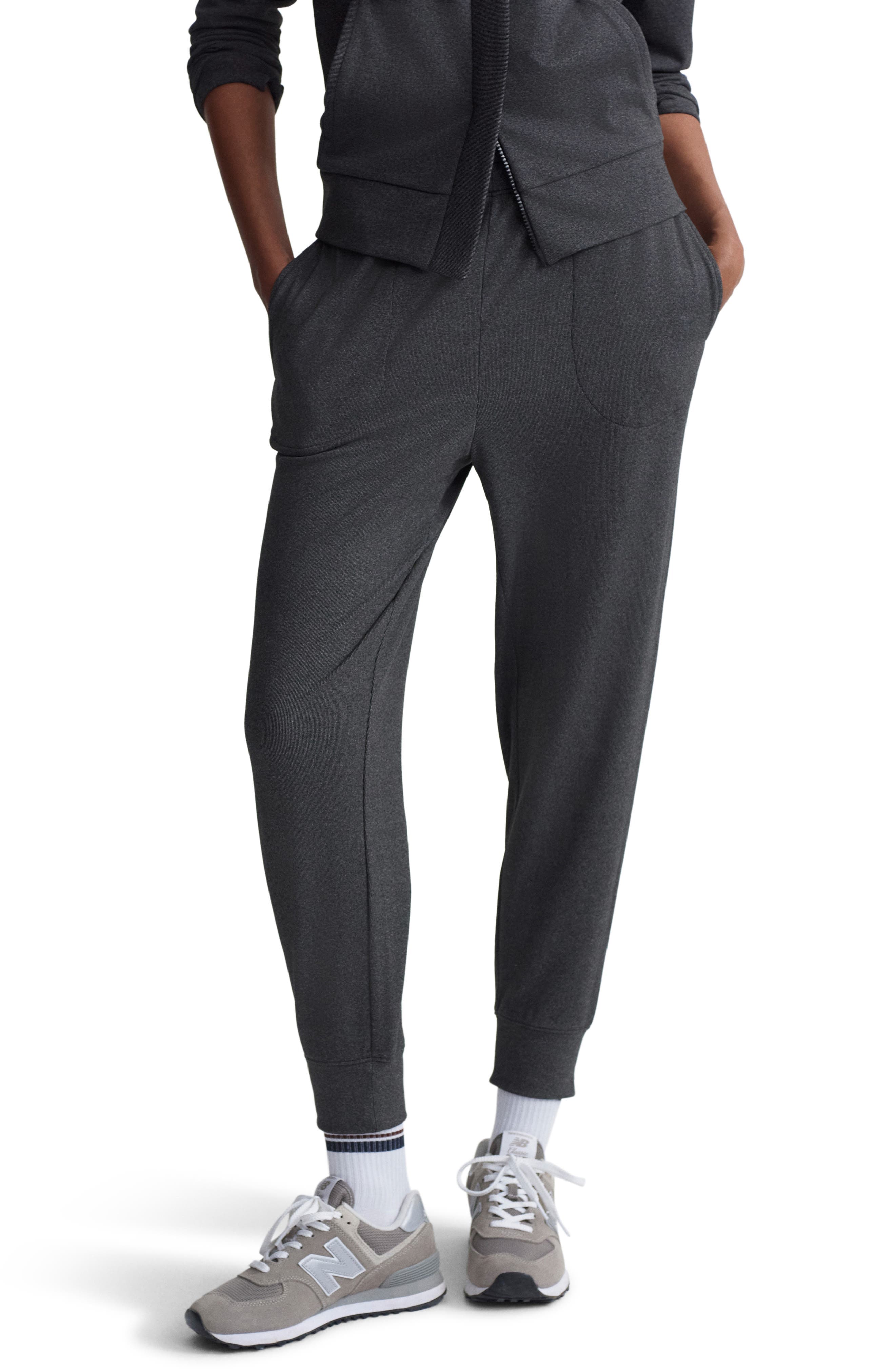 Brushed Slim Joggers - image 1