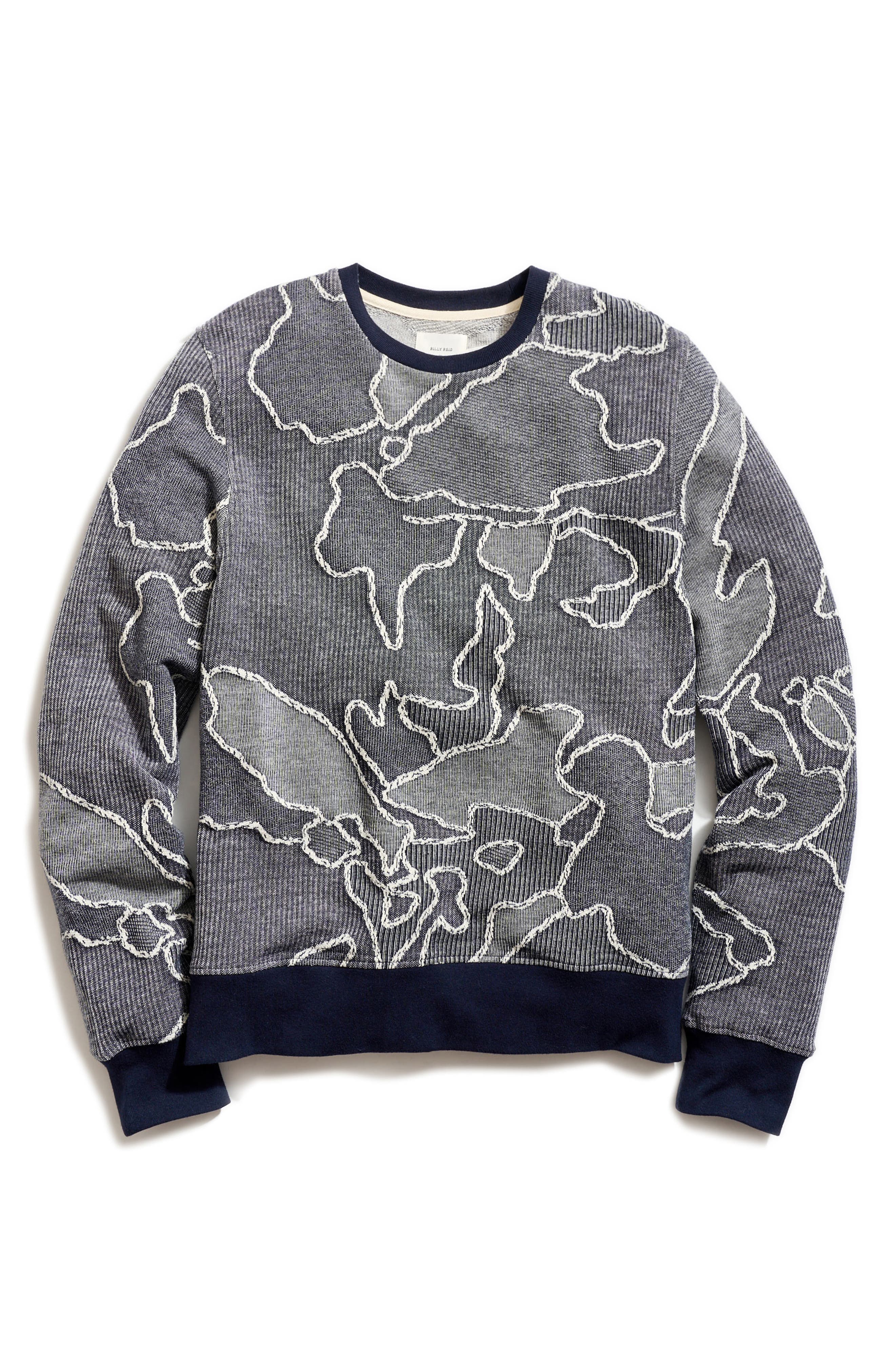 Camellia Patchwork Sweatshirt - image 1