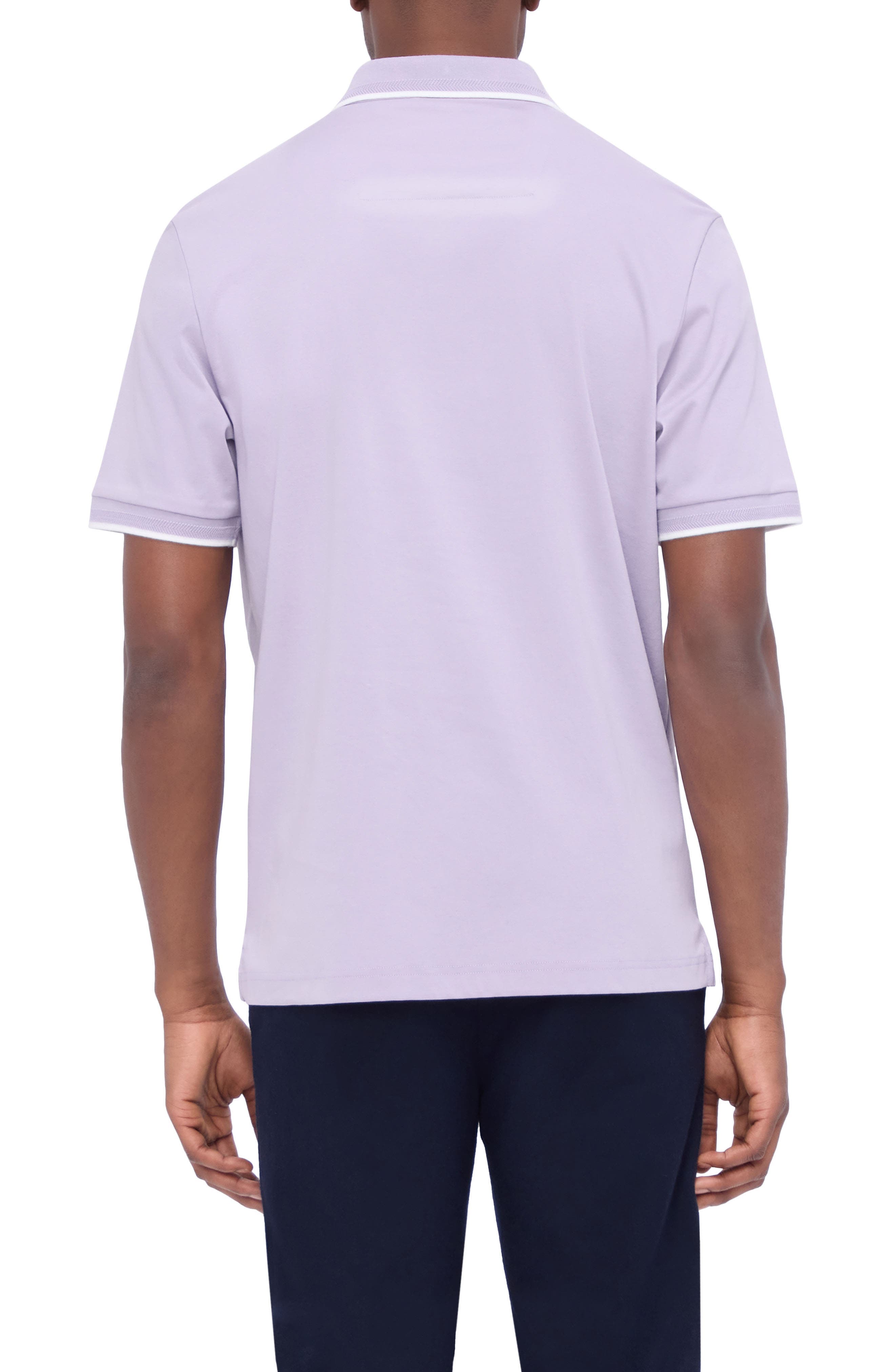 Tipped Contrast Collar Polo - image 4