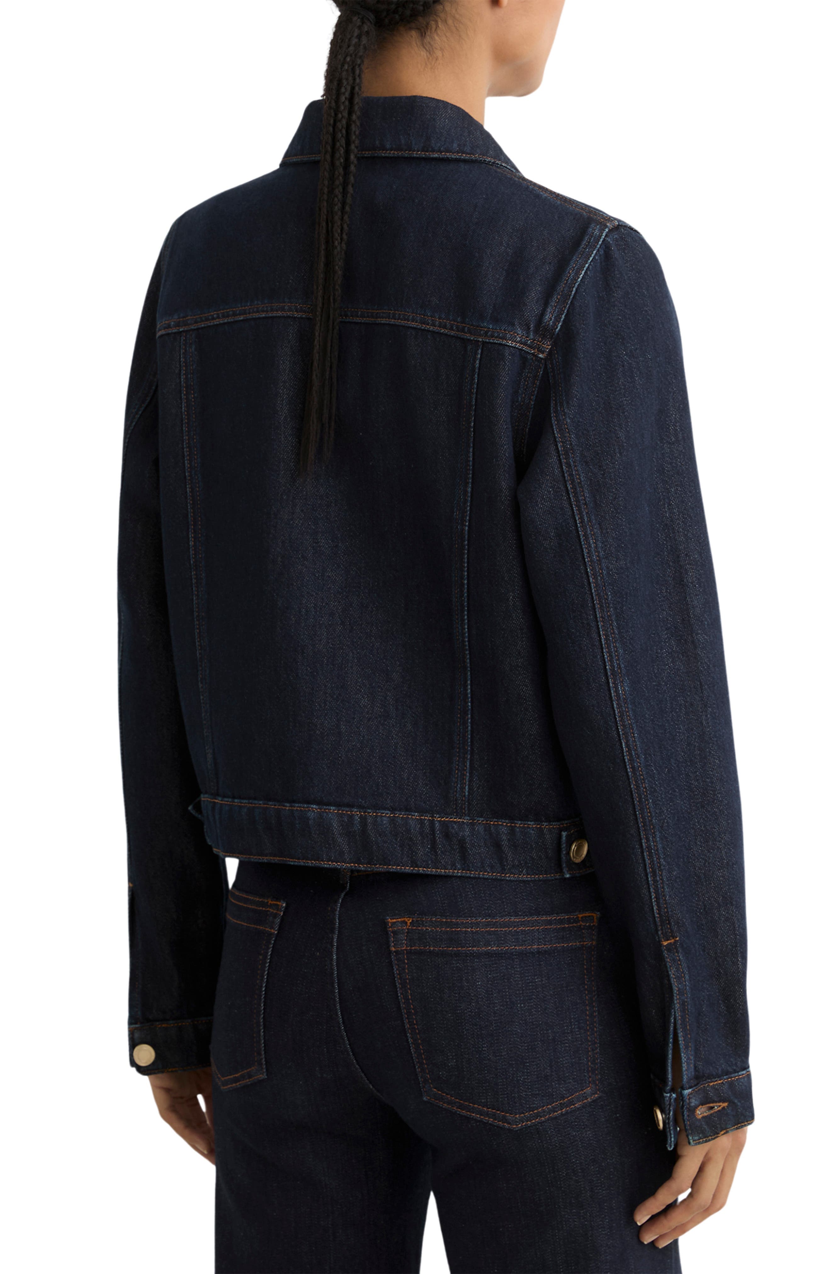 Carmen Denim Trucker Jacket - image 2