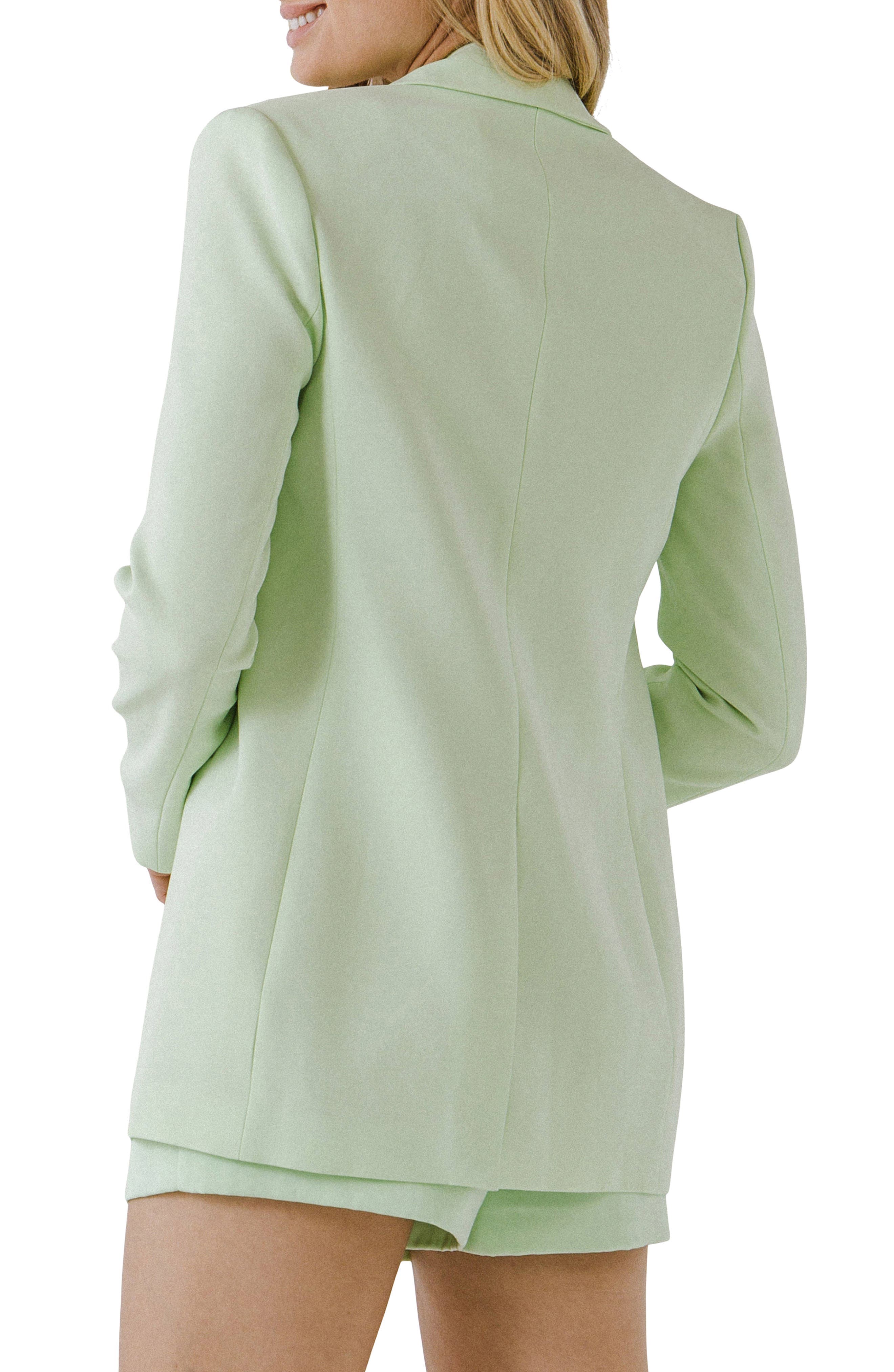 Tailored Single Button Blazer - image 2