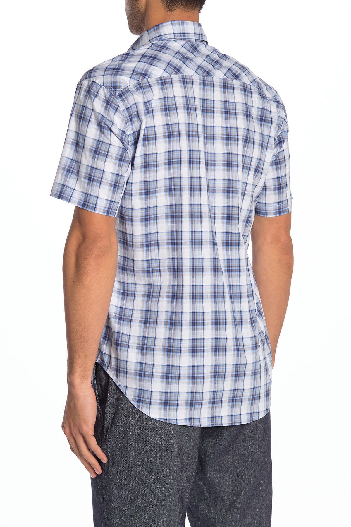 Surfas Check Short Sleeve Regular Fit Shirt - image 2