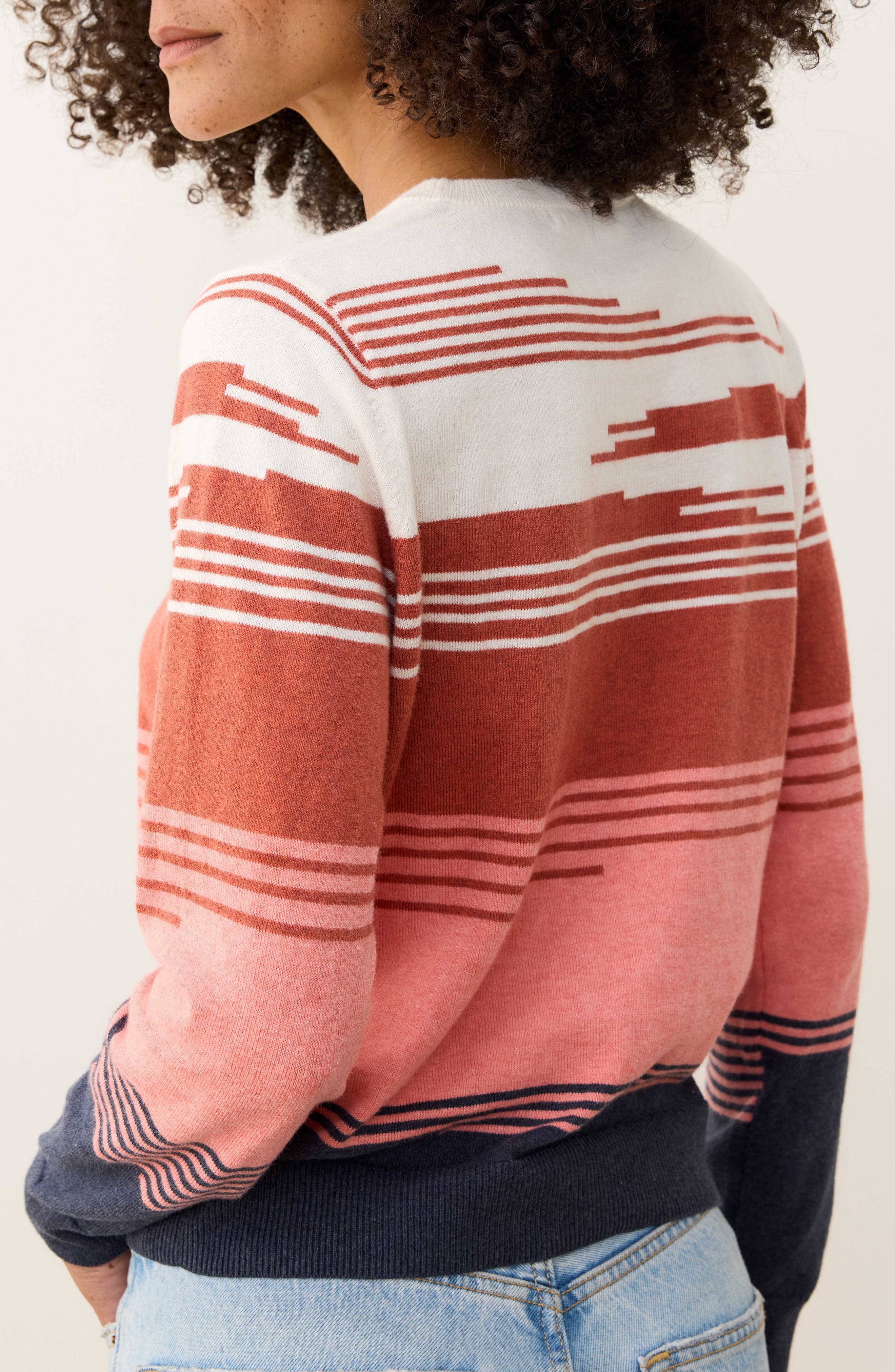 Sunset Icon Cotton Sweater - image 2