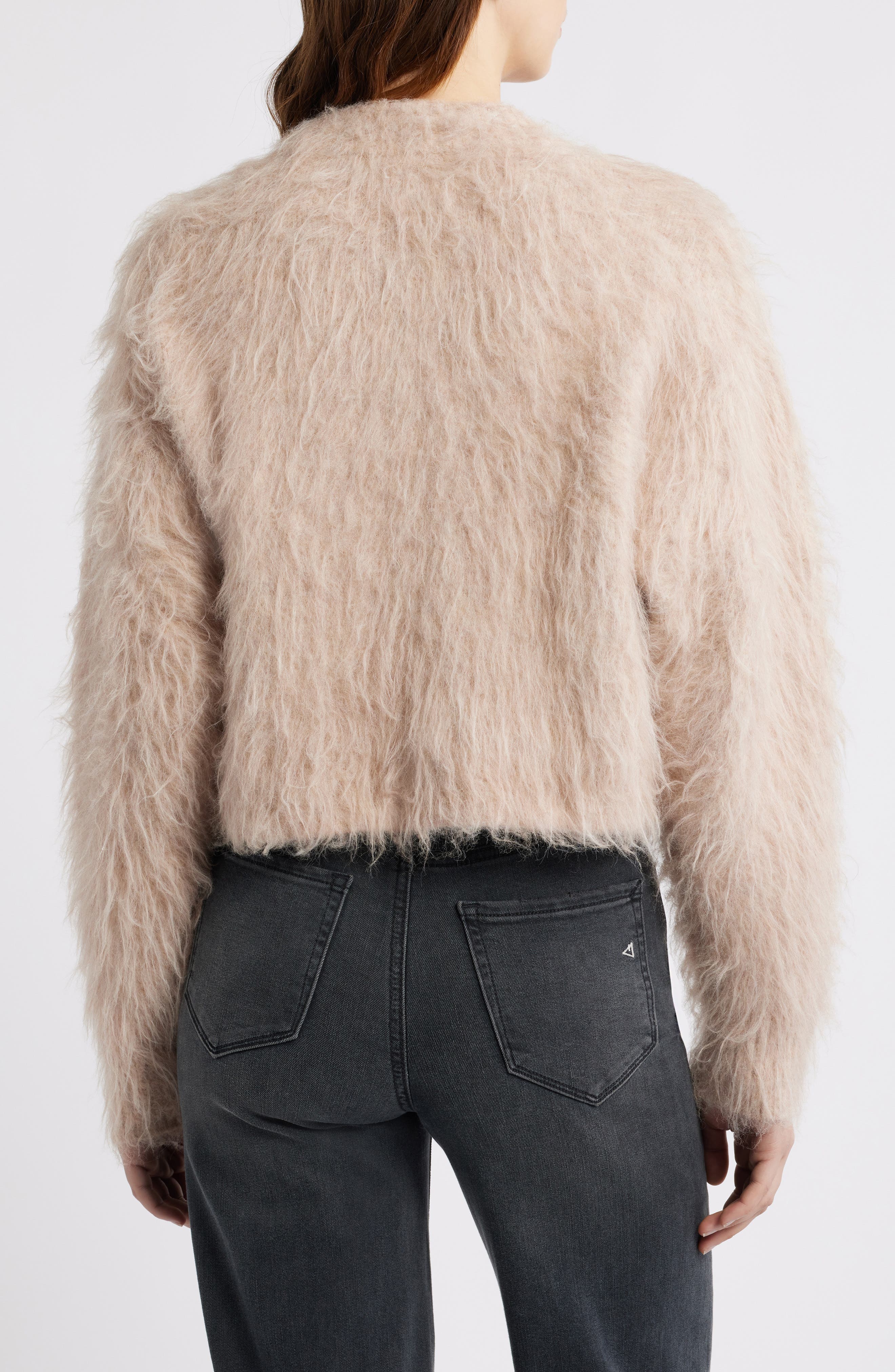 Brushed Mock Neck Sweater - image 2