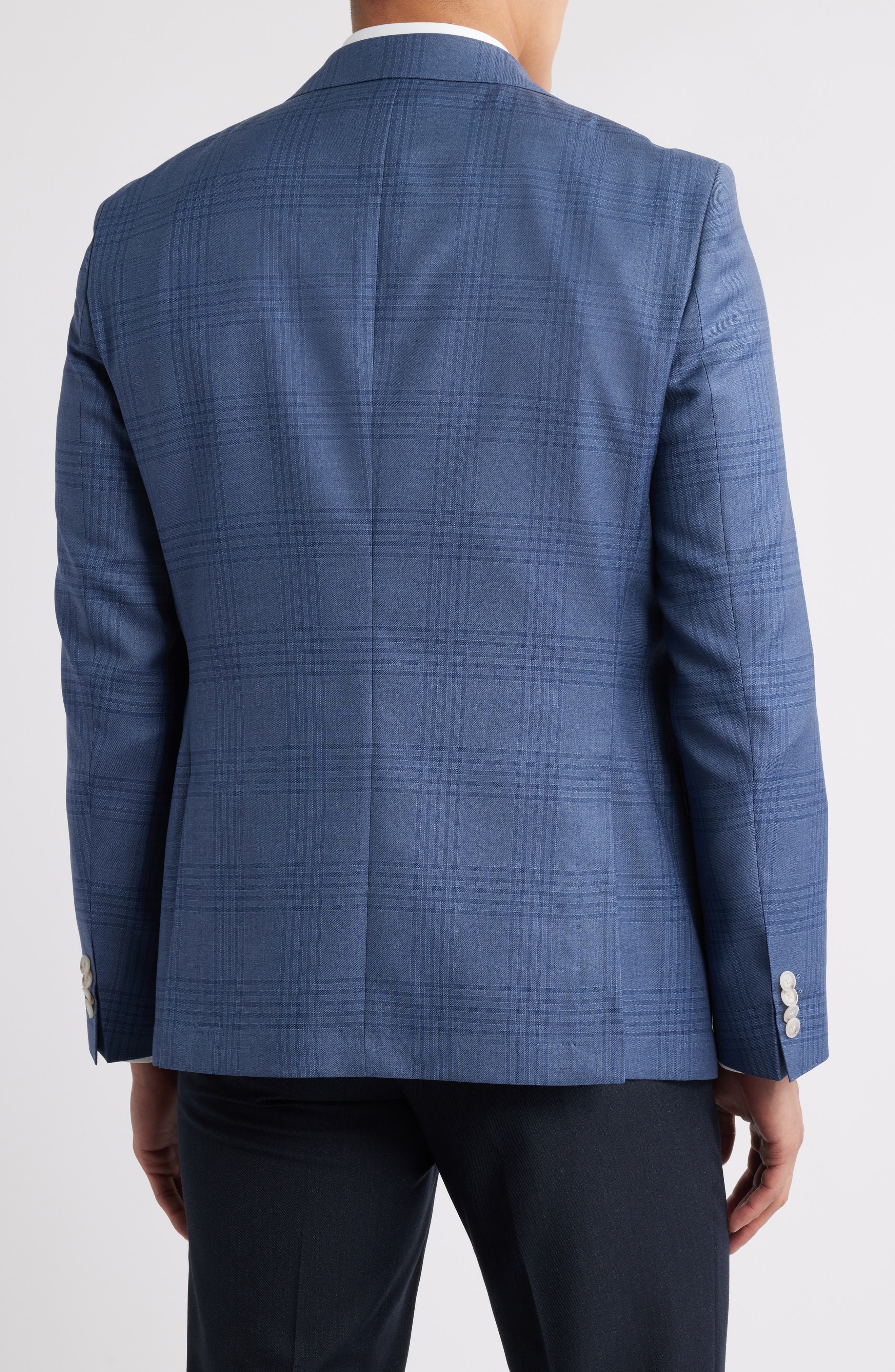 Hutson Plaid Virgin Wool Sport Coat - image 2