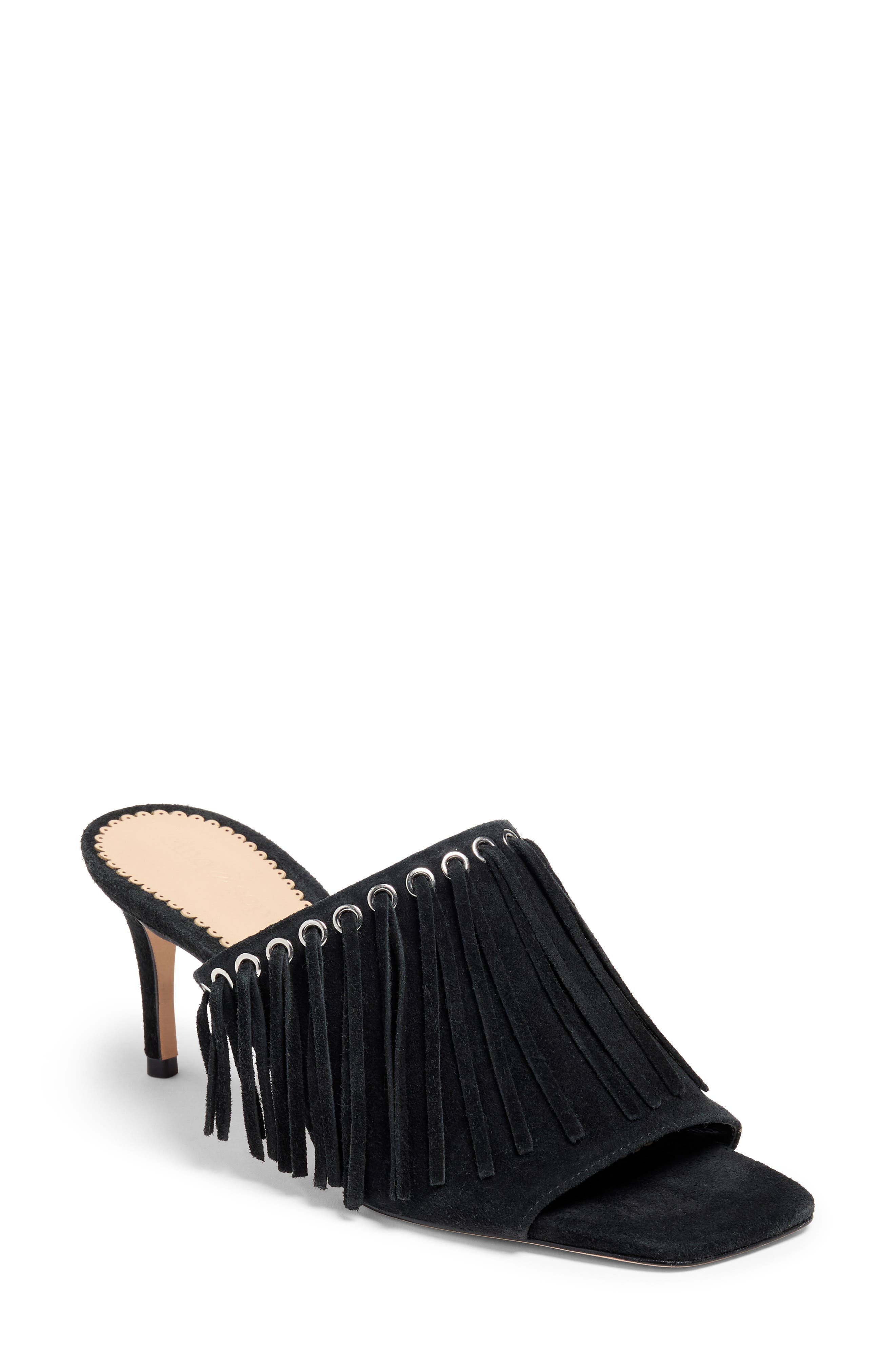 Sabrina Fringe Slide Sandal - image 1