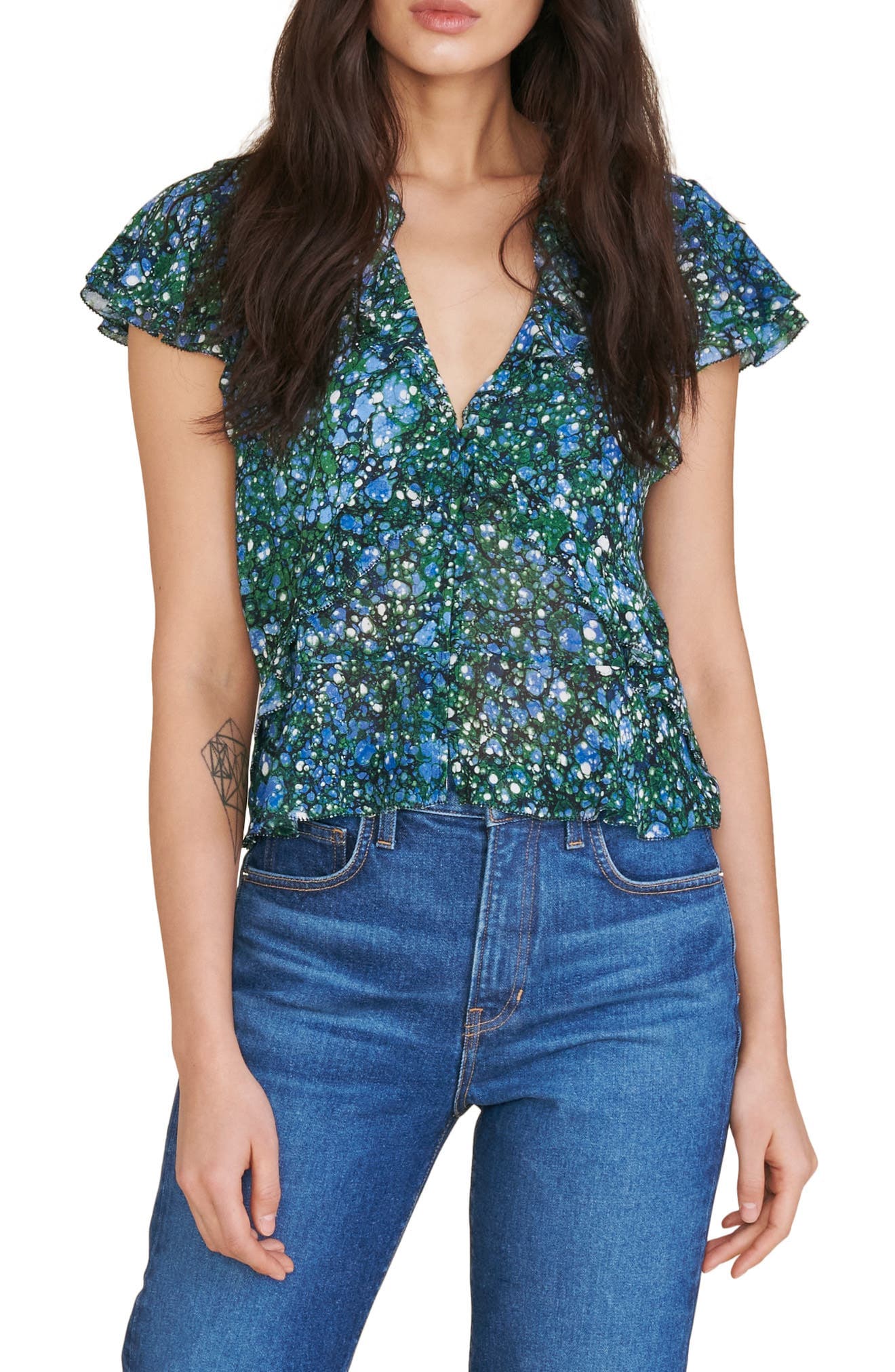 Riani Fluttery Sleeve Blouse - image 1