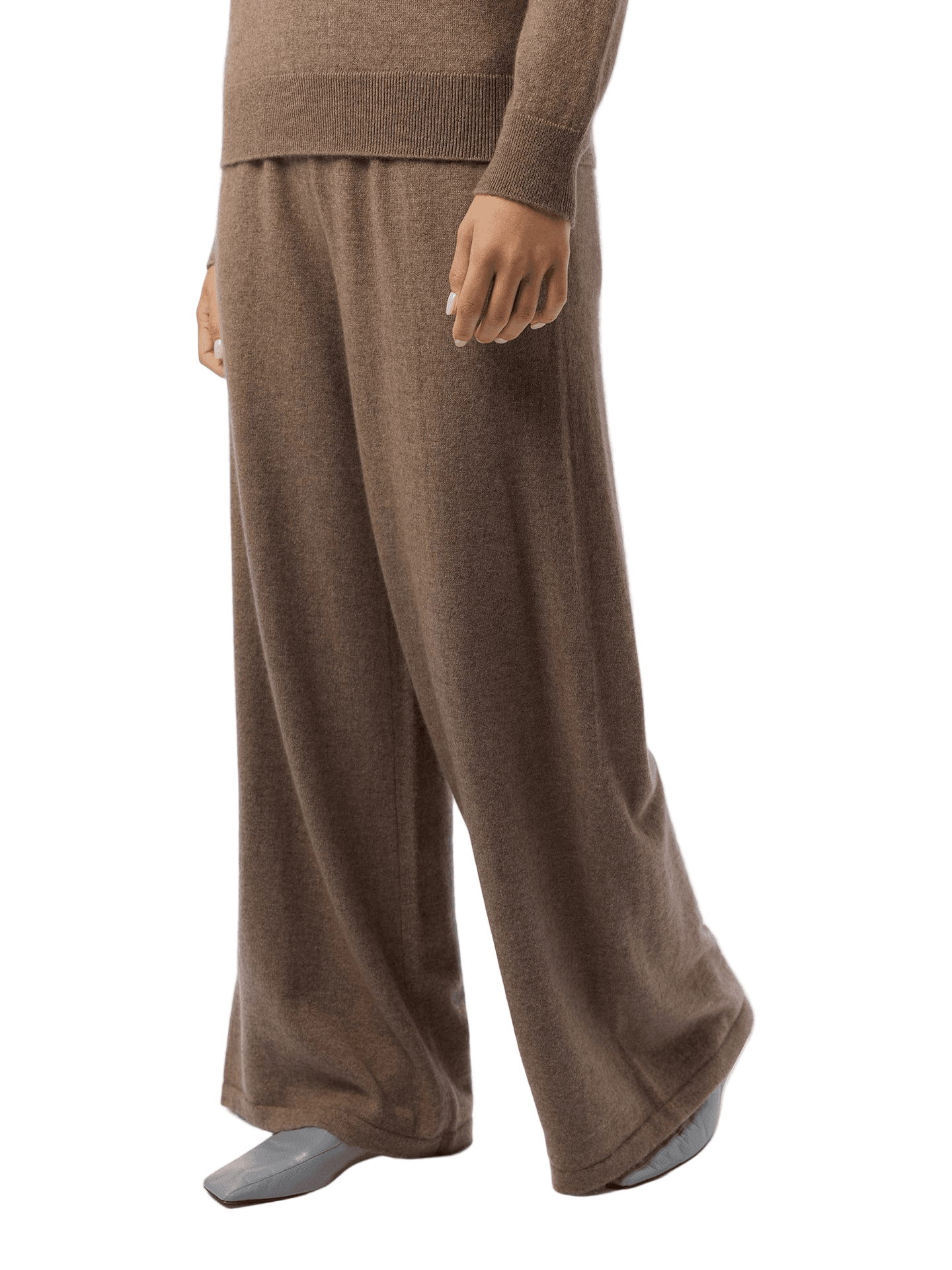 Wide-Leg Cashmere Pants - image 5
