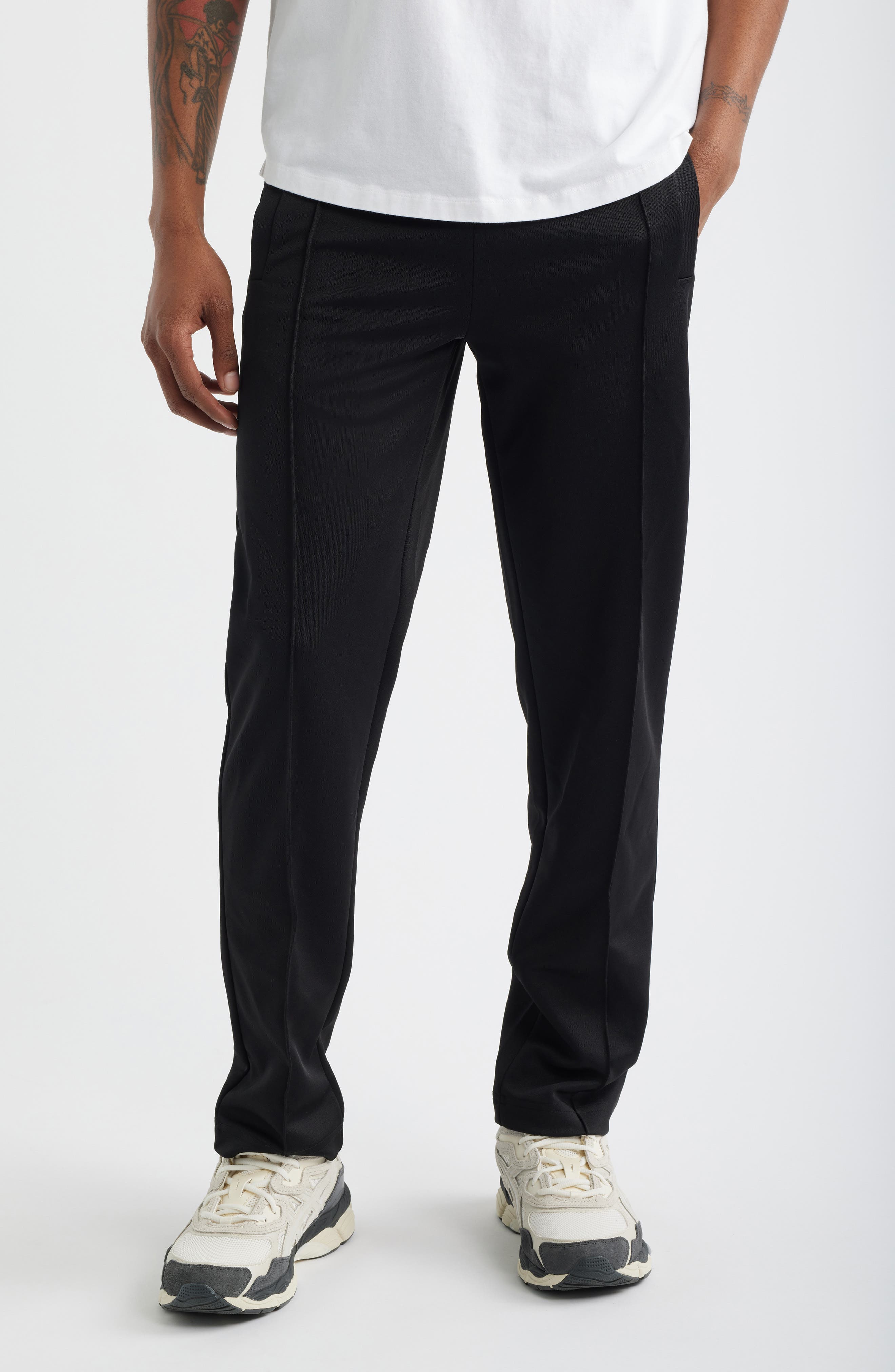Back Curved Logo Track Pants - image 1