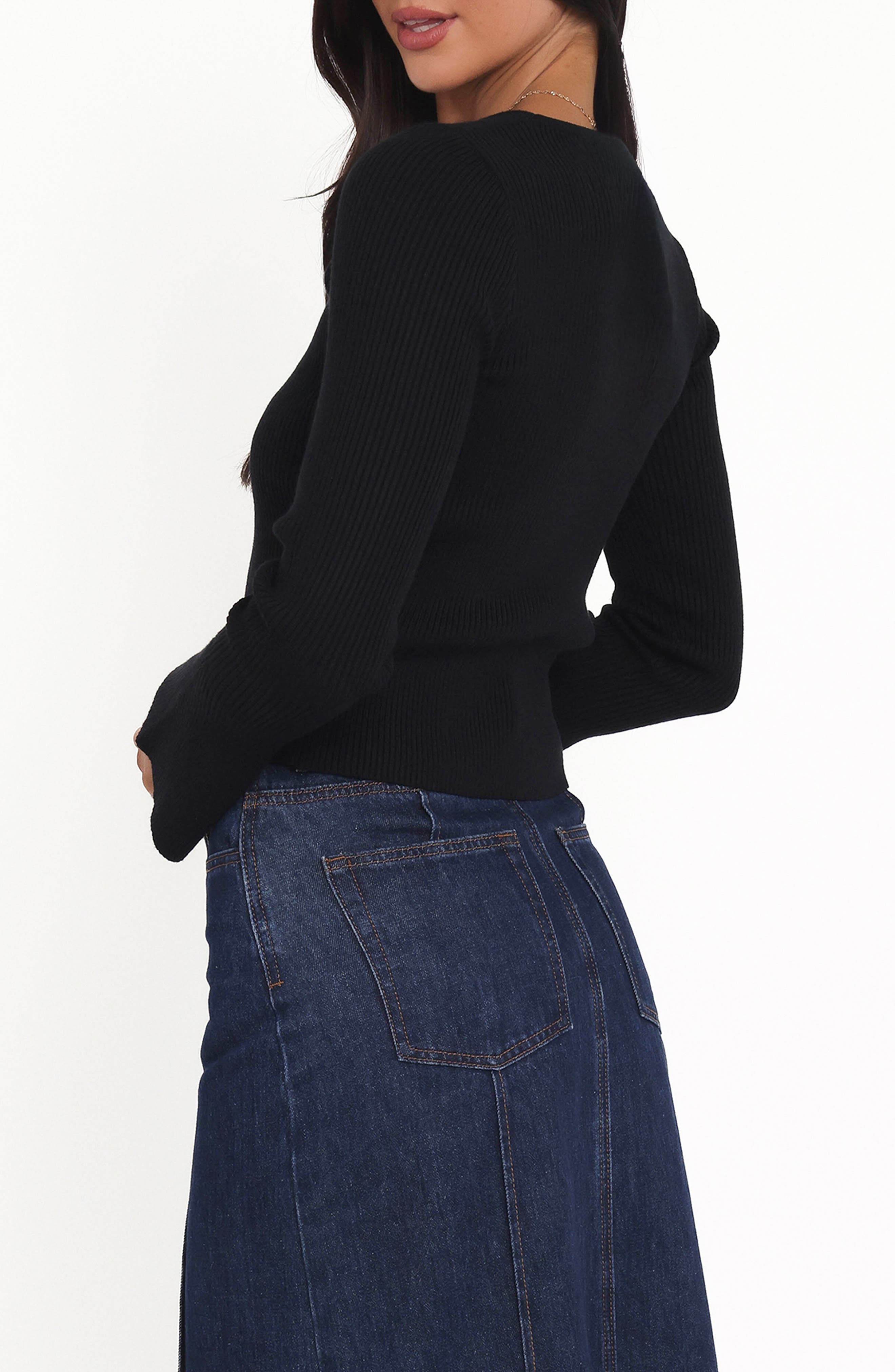Rosienna Cutout Rib Top - image 2