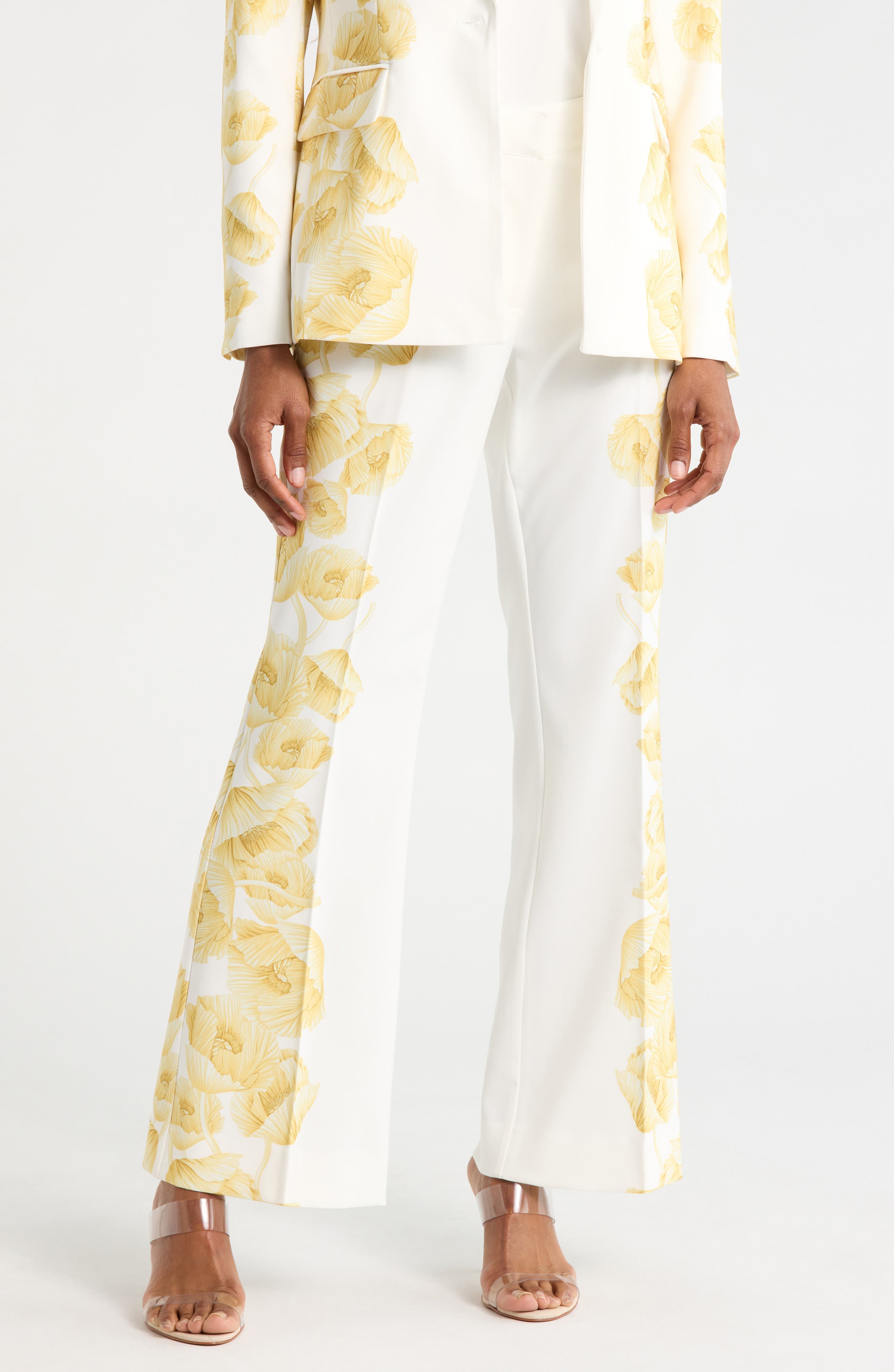 Floral Print Pants - image 1