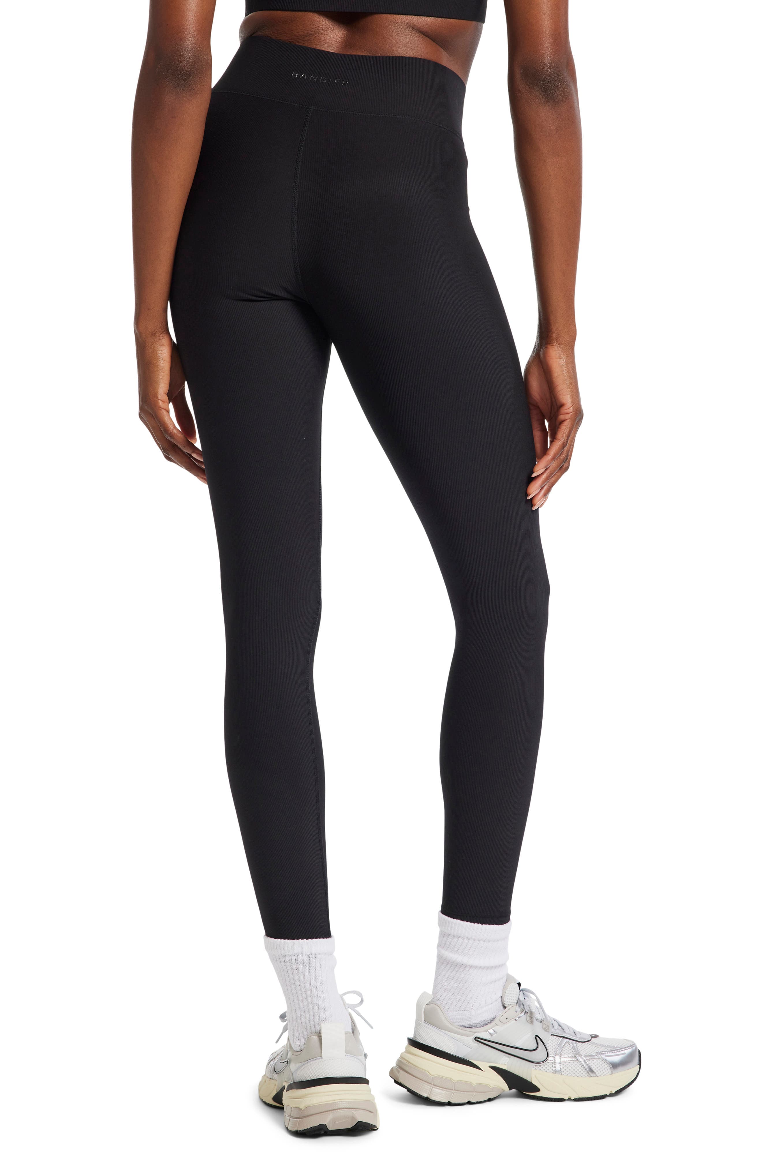 Center Stage High Waist Rib Leggings - image 2