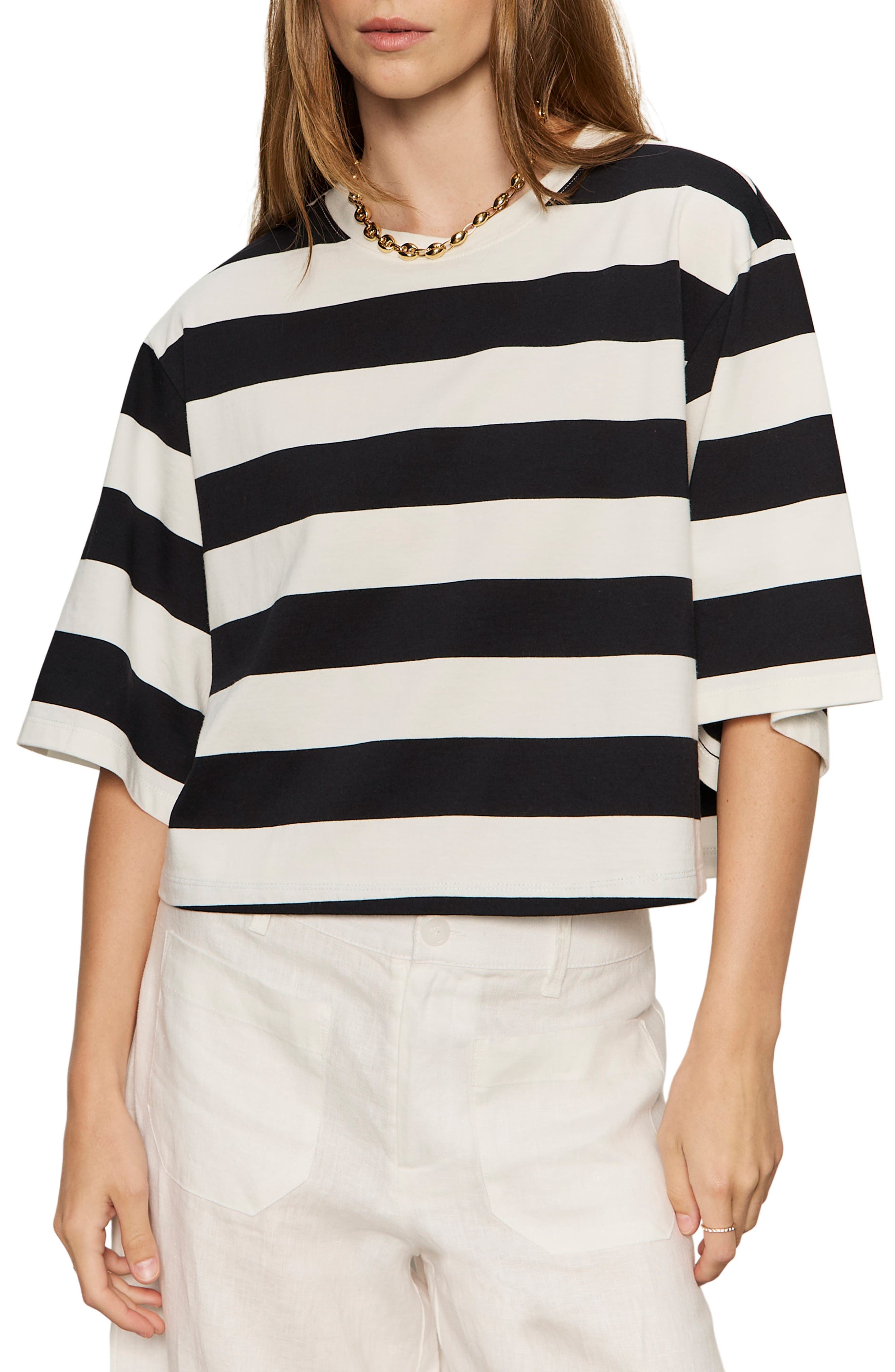 Belle Stripe Organic Cotton Top - image 1