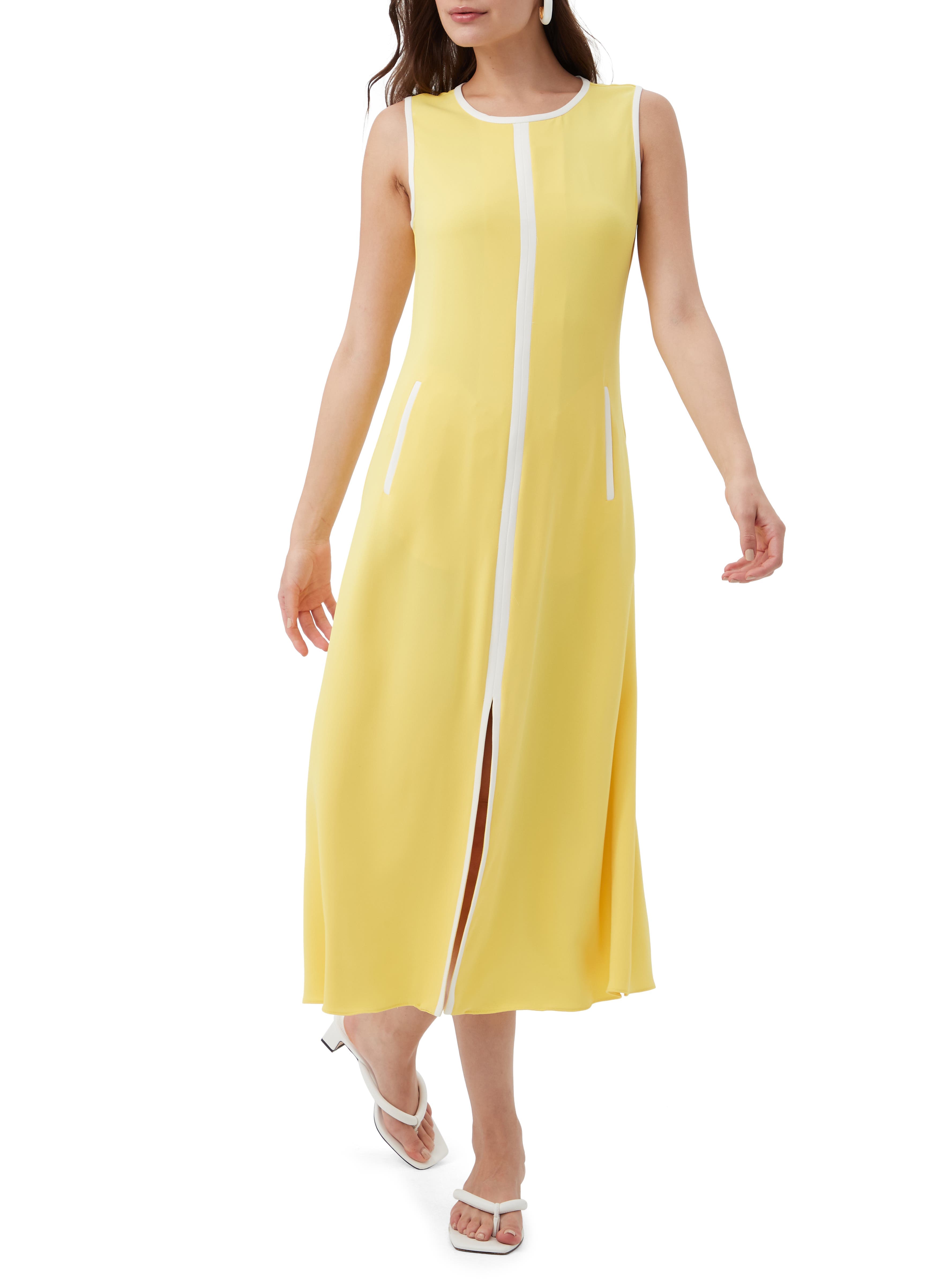 Magnifique Front Slit Midi Dress - image 1