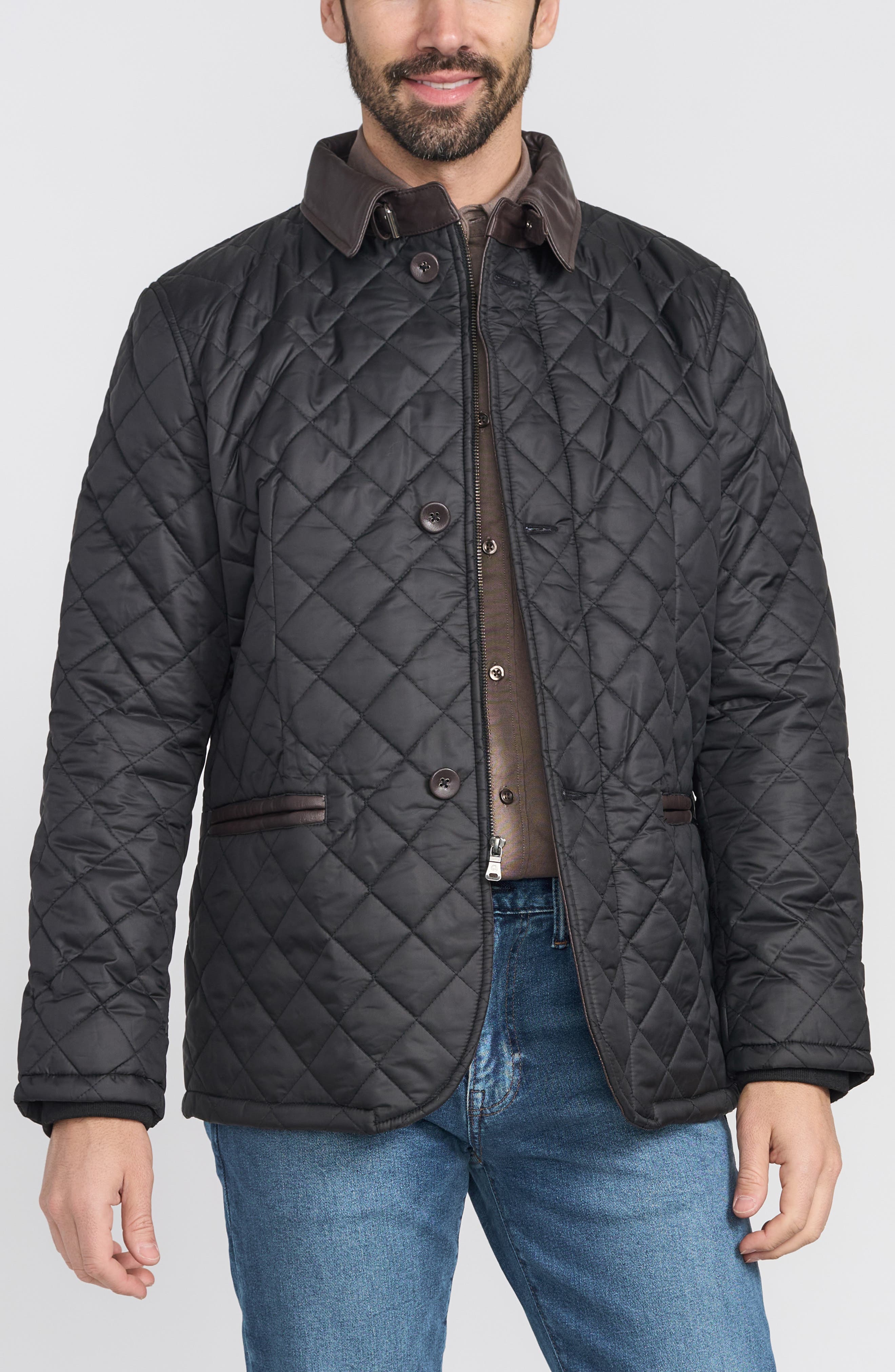 Diamond Quilted Jacket - image 1