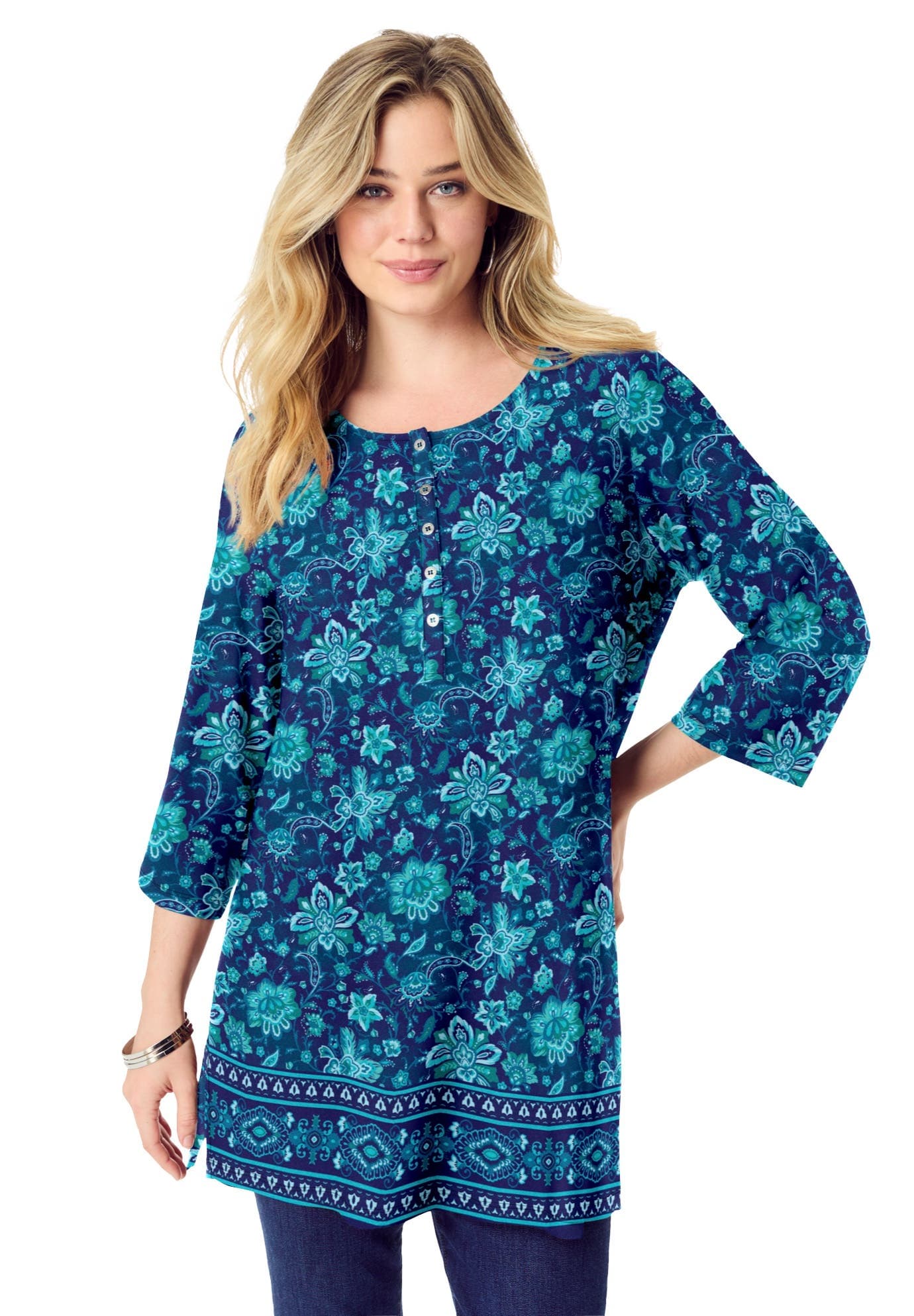 Henley Ultra Drape Tunic - image 5