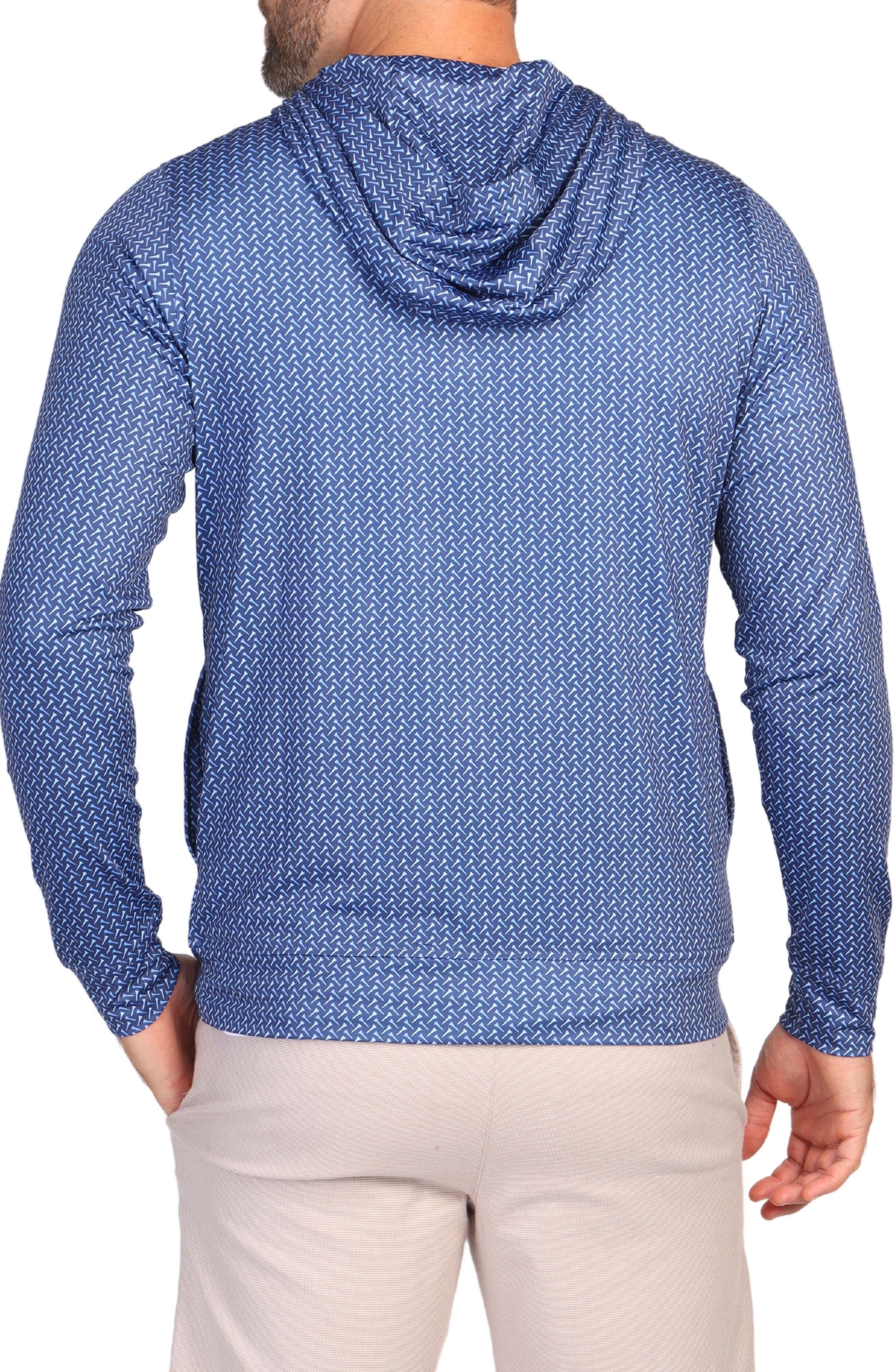 Golf Print Performance Hooded Pullover - image 2