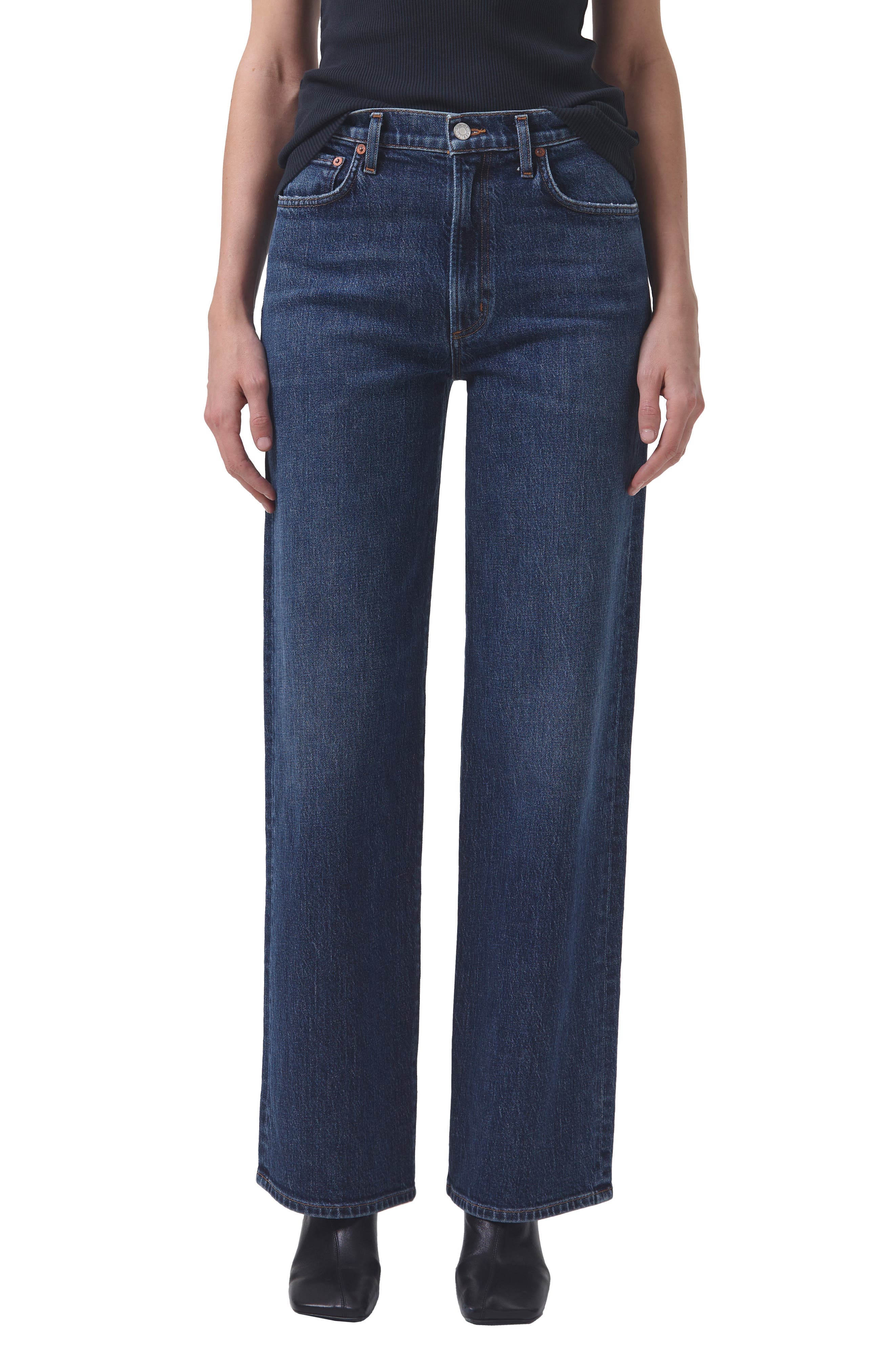 Harper Ankle Wide Leg Jeans - image 1