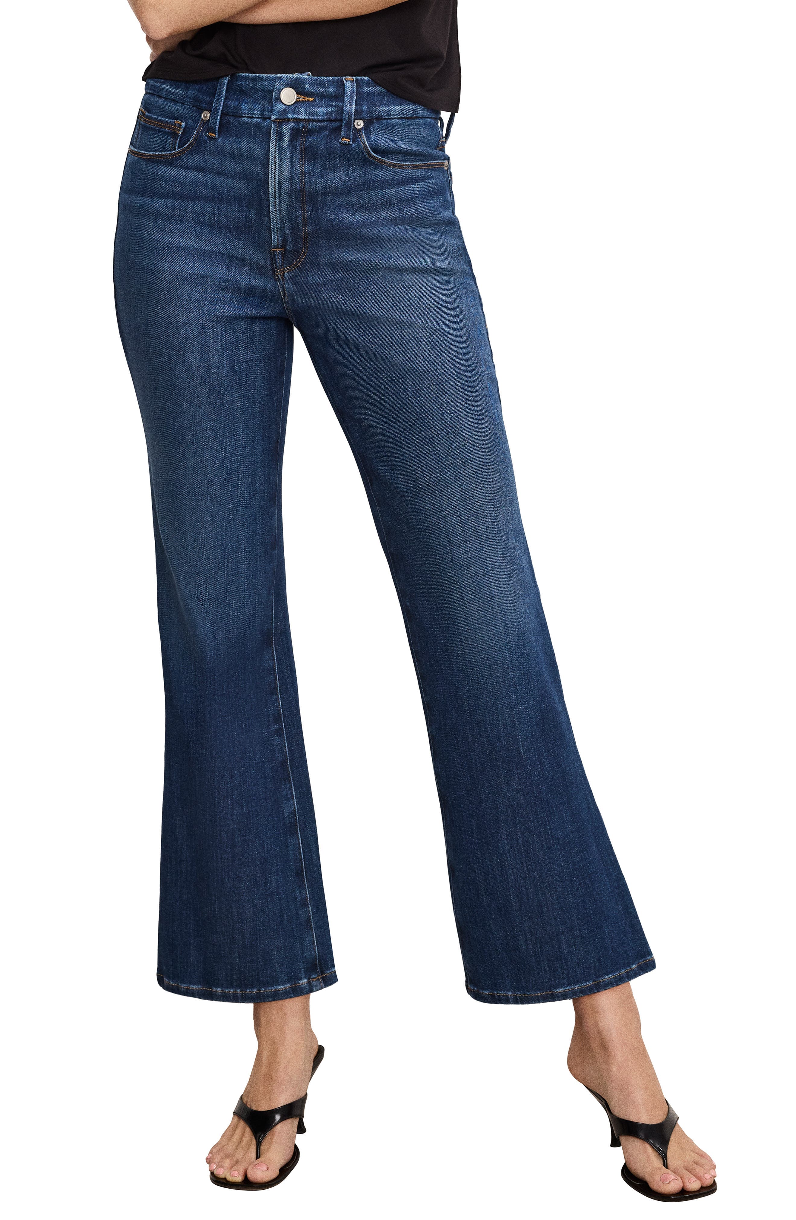 Soft-Tech Good Crop Bootcut Jeans - image 1