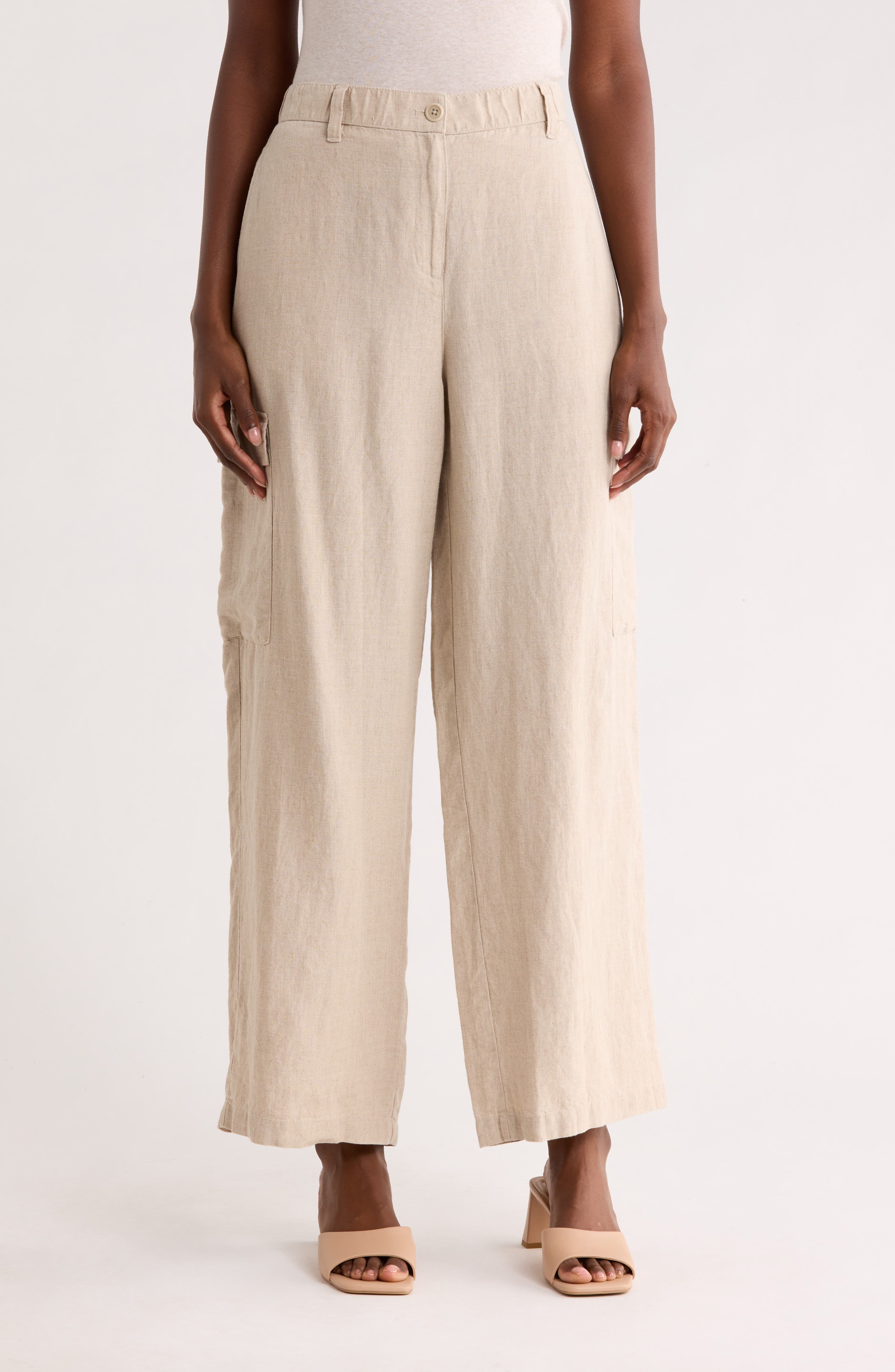 Wide Leg Cargo Pants - image 3