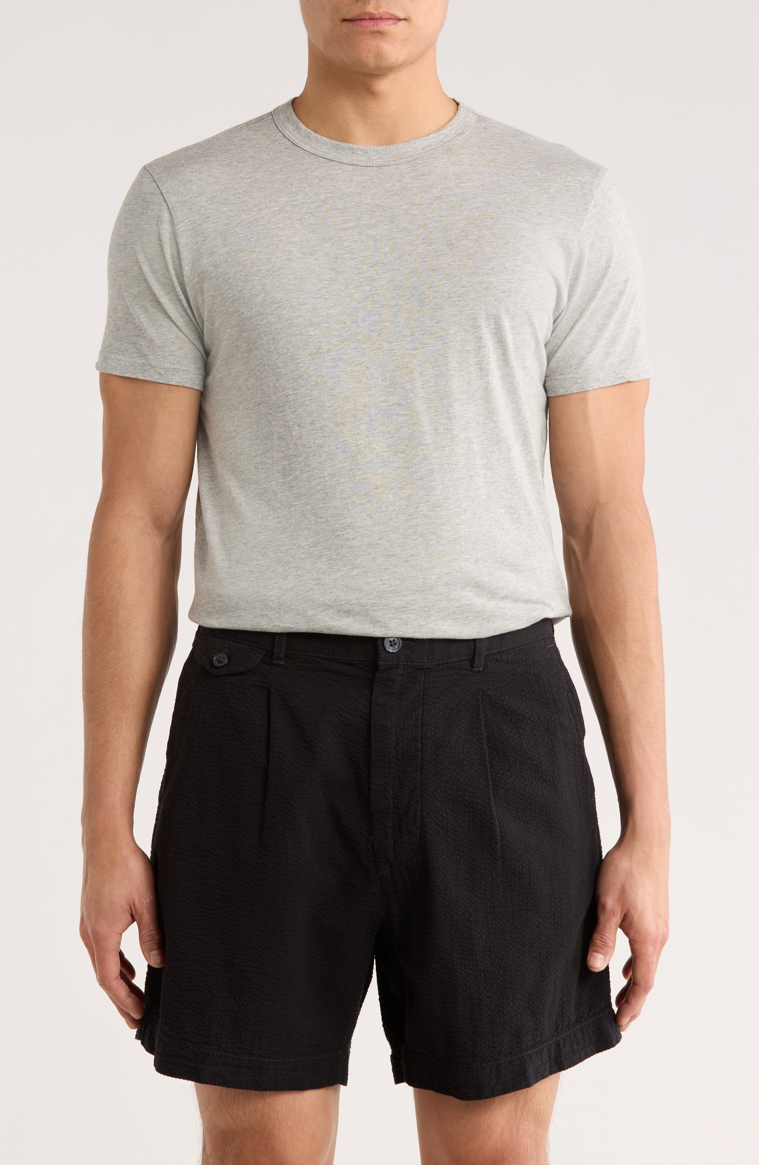 Pima Cotton Curved Hem T-Shirt - image 1