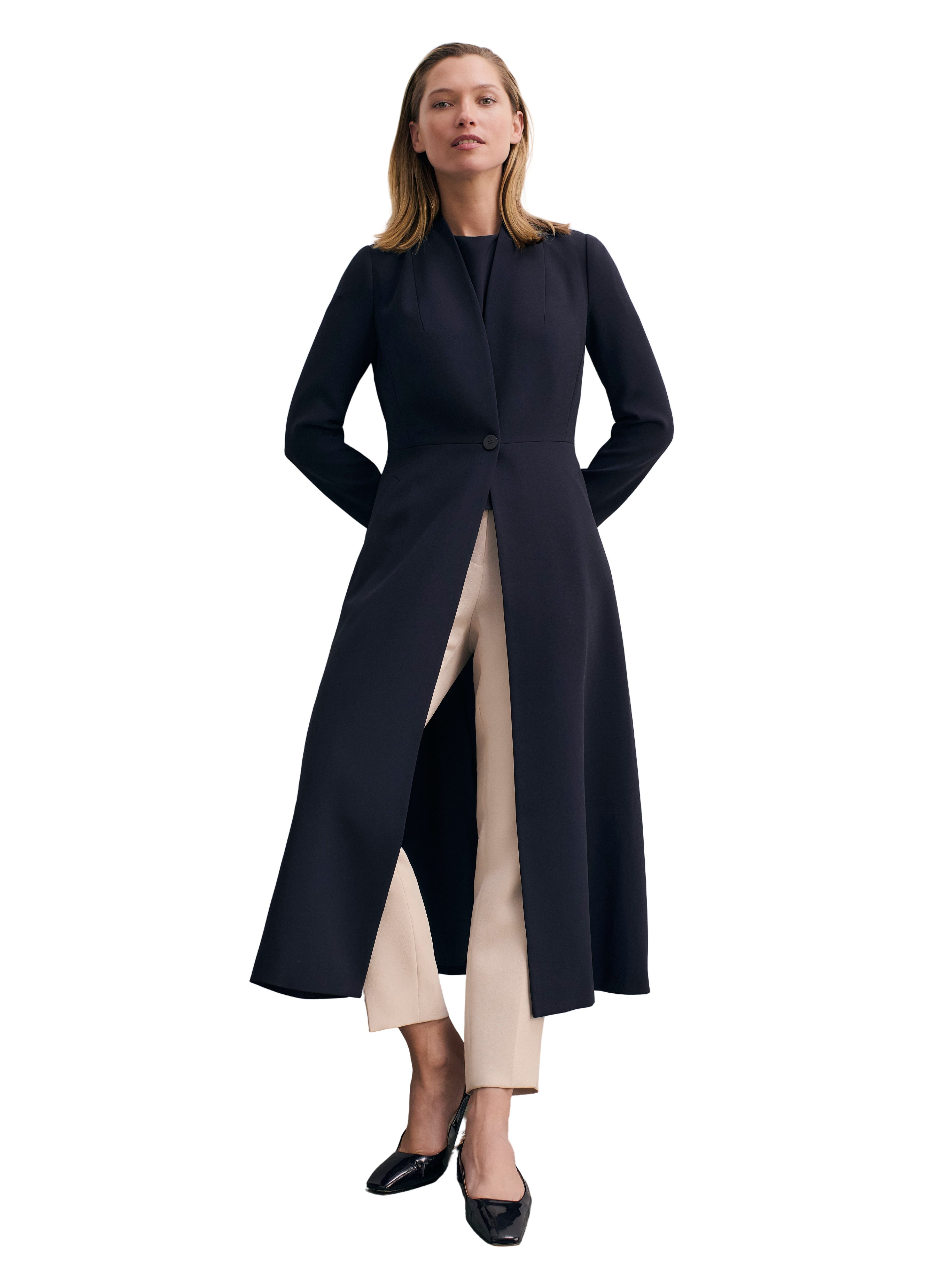Finchley Crepe Coat - image 1