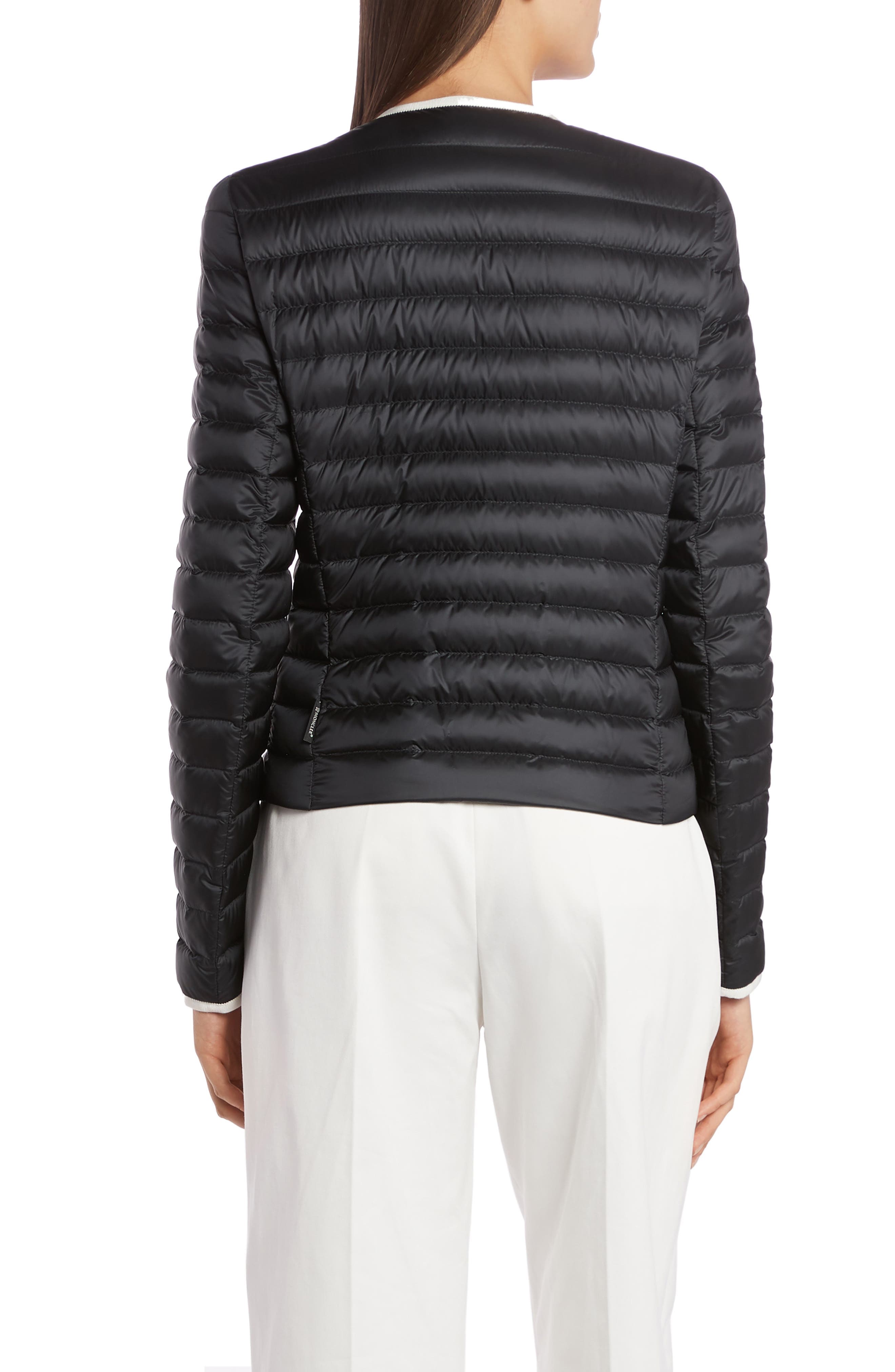Baillet Contrast Trim Down Puffer Jacket - image 2