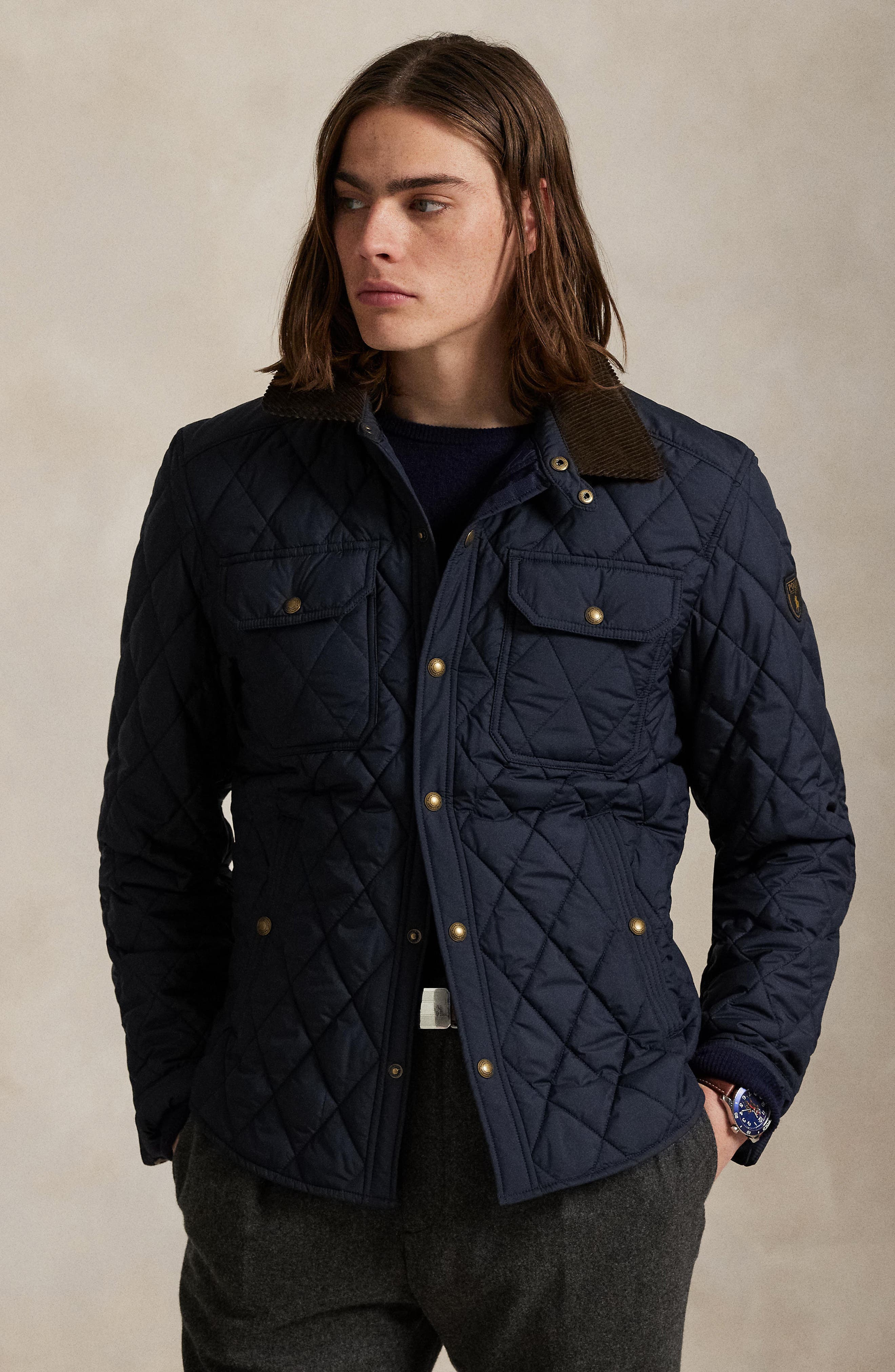 The Beaton Quilted Water-Repellent Shirt Jacket - image 2