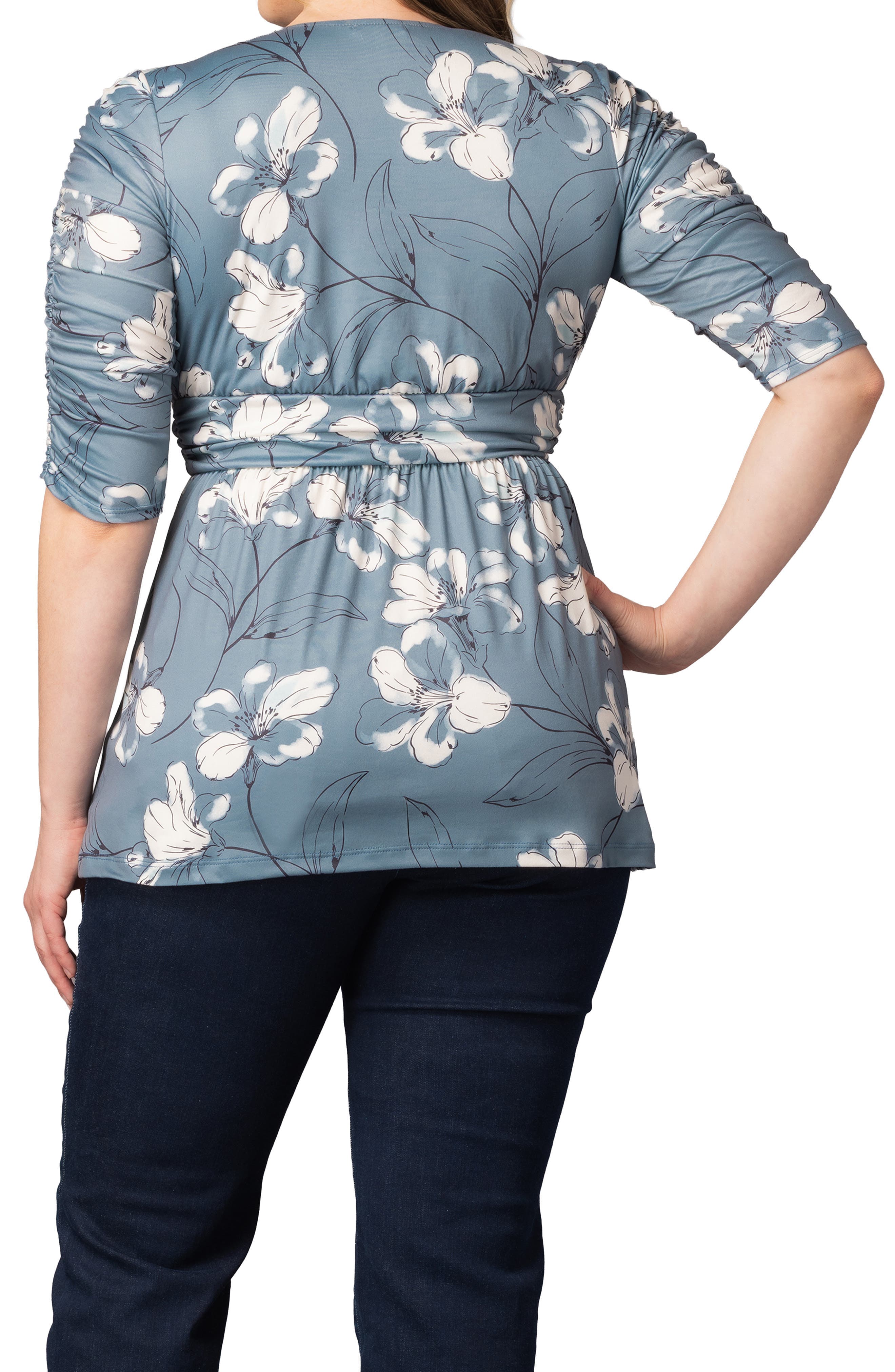 Solstice Ruched Sleeve Top - image 2