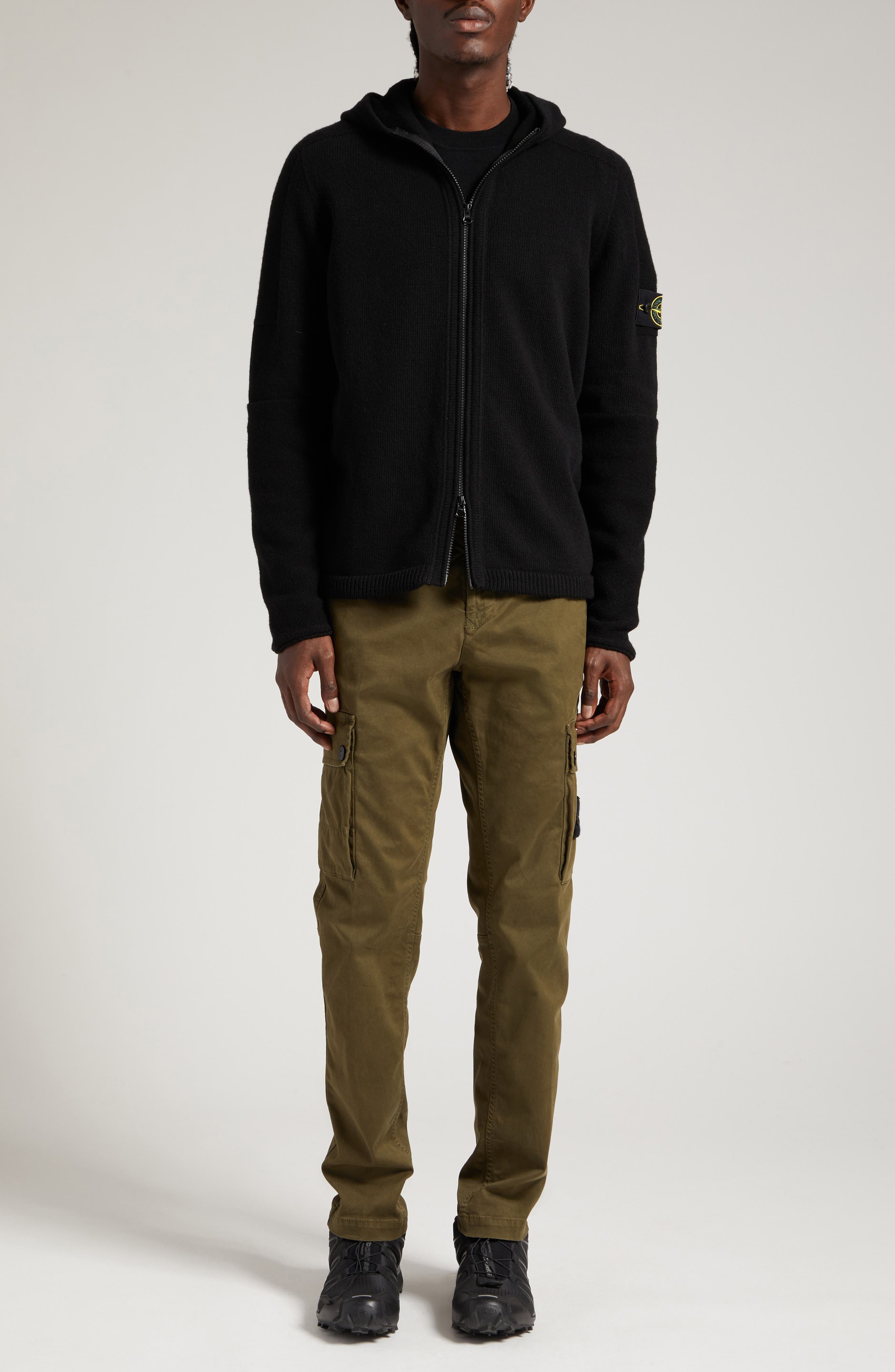Compass Logo Virgin Wool Sweater - image 2