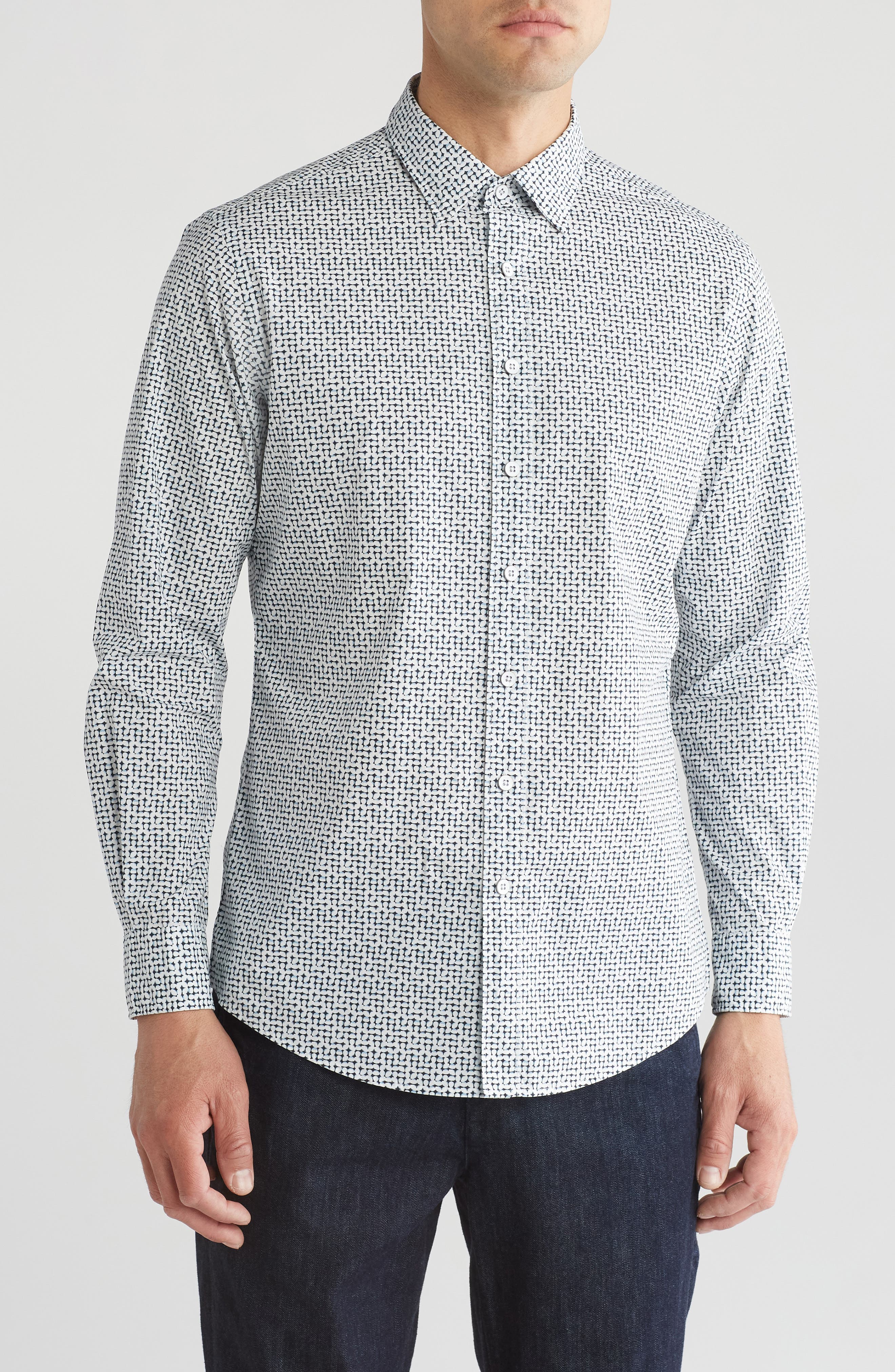 Fevona Long Sleeve Woven Shirt - image 1