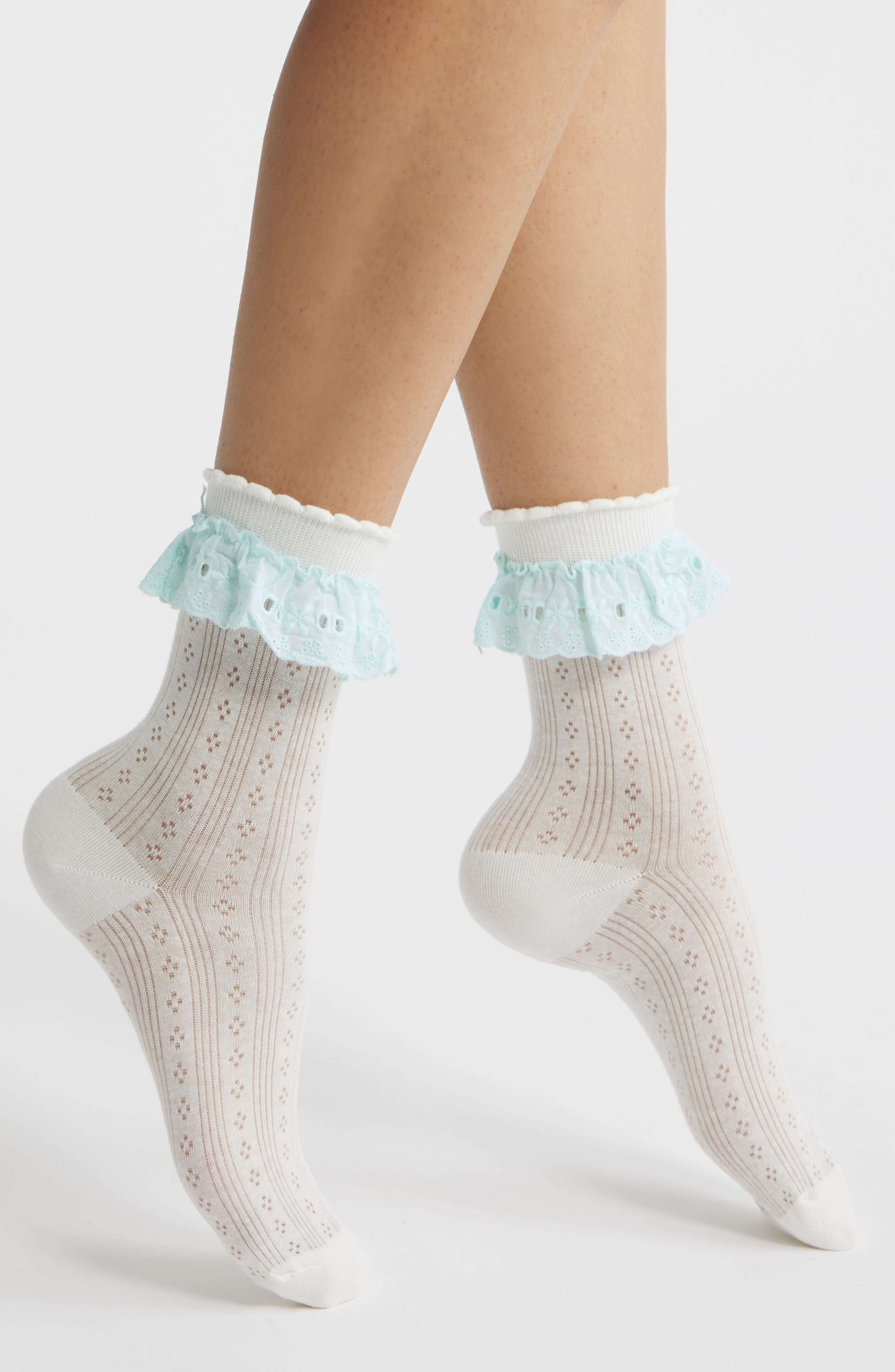 Bobby Lace Ankle Socks - image 5