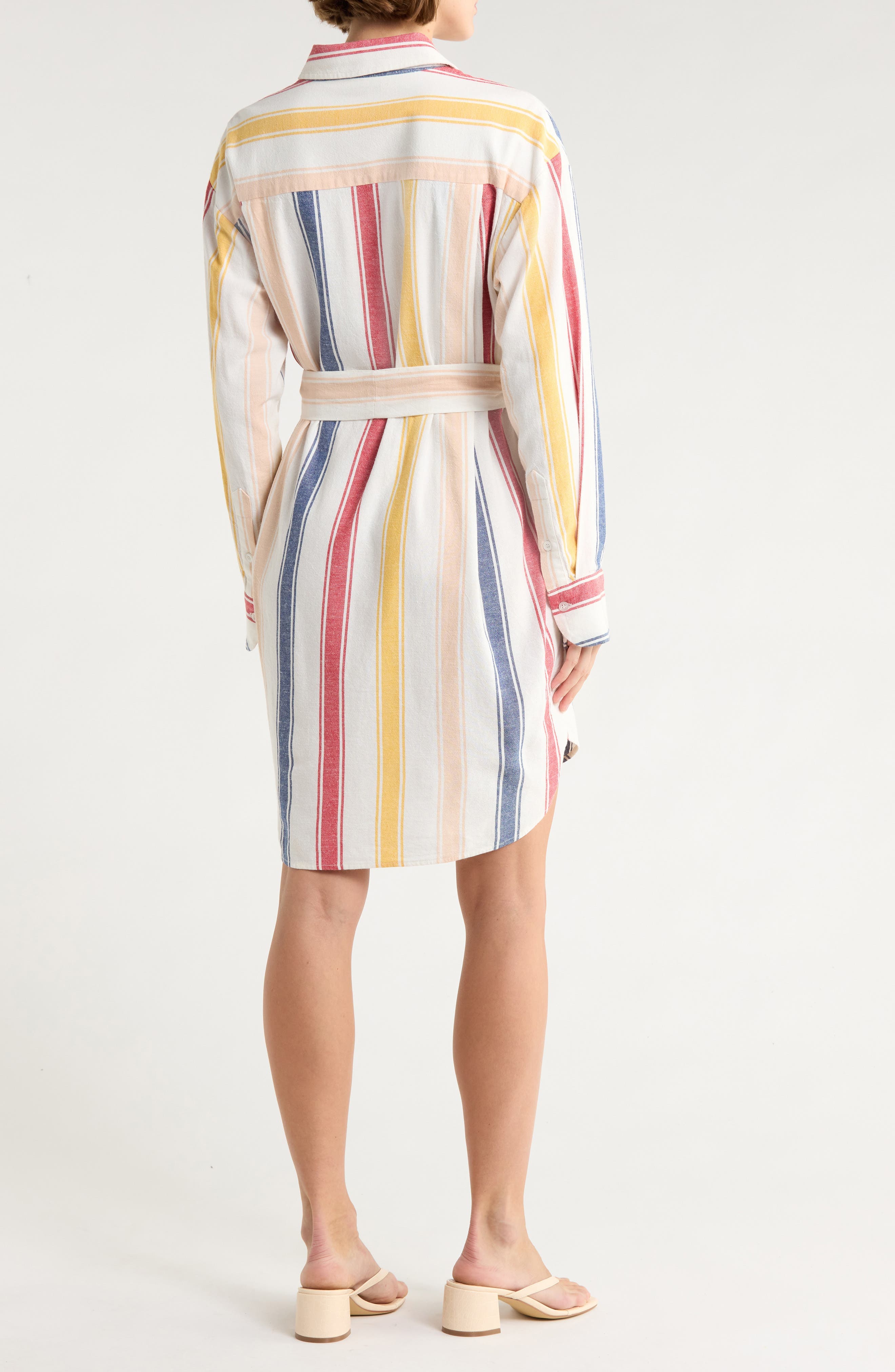 The Roomie Frenchie Long Sleeve Shirtdress - image 2
