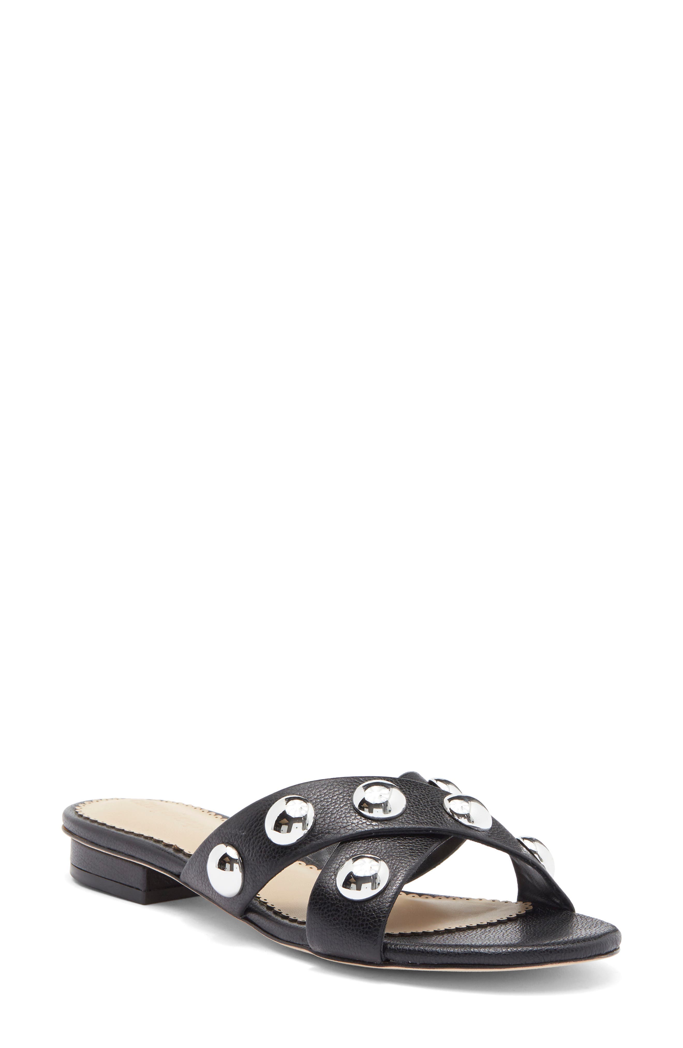 Grace Studded Slide Sandal - image 1