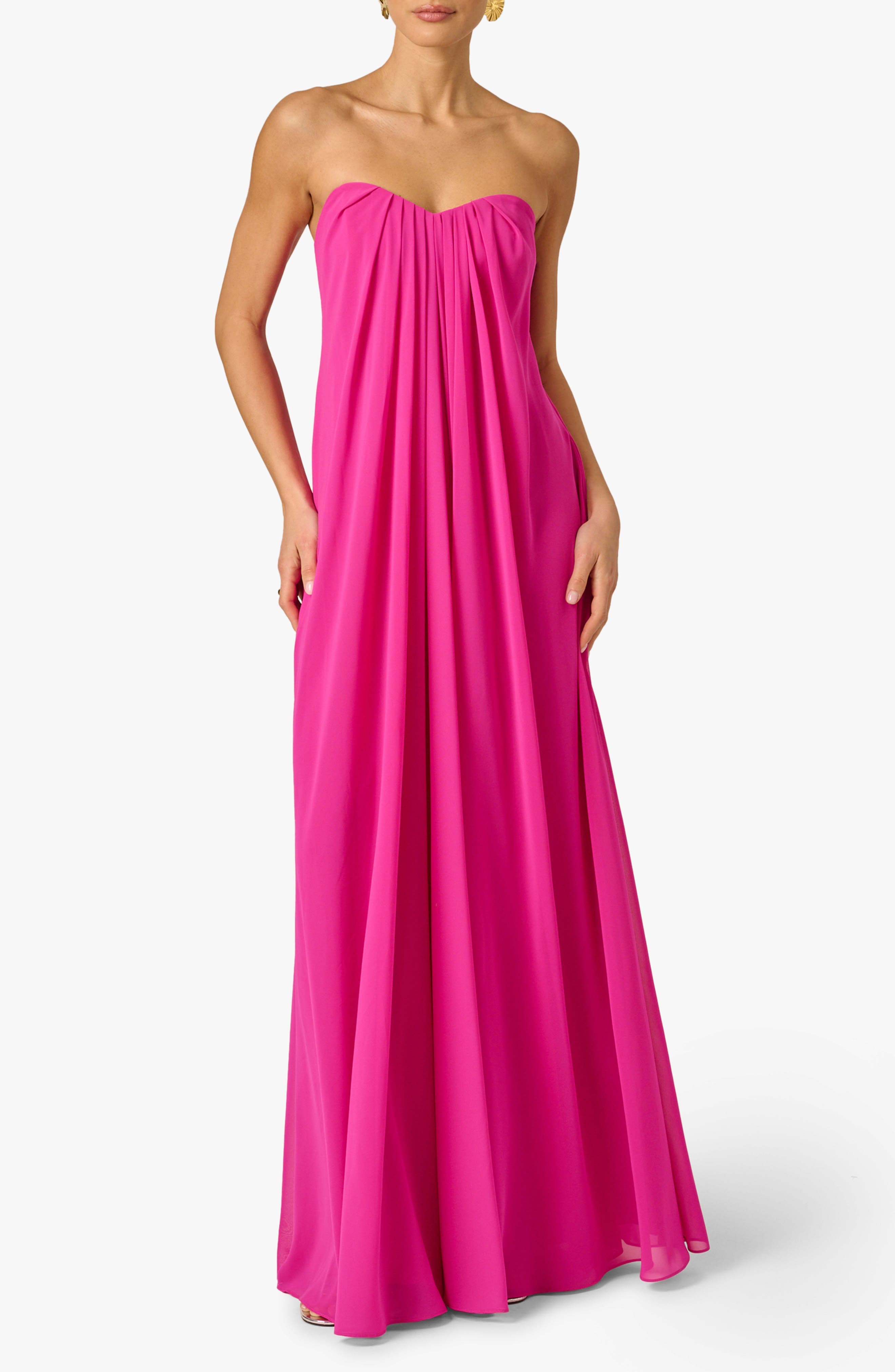 Chiffon Trapeze Gown - image 3